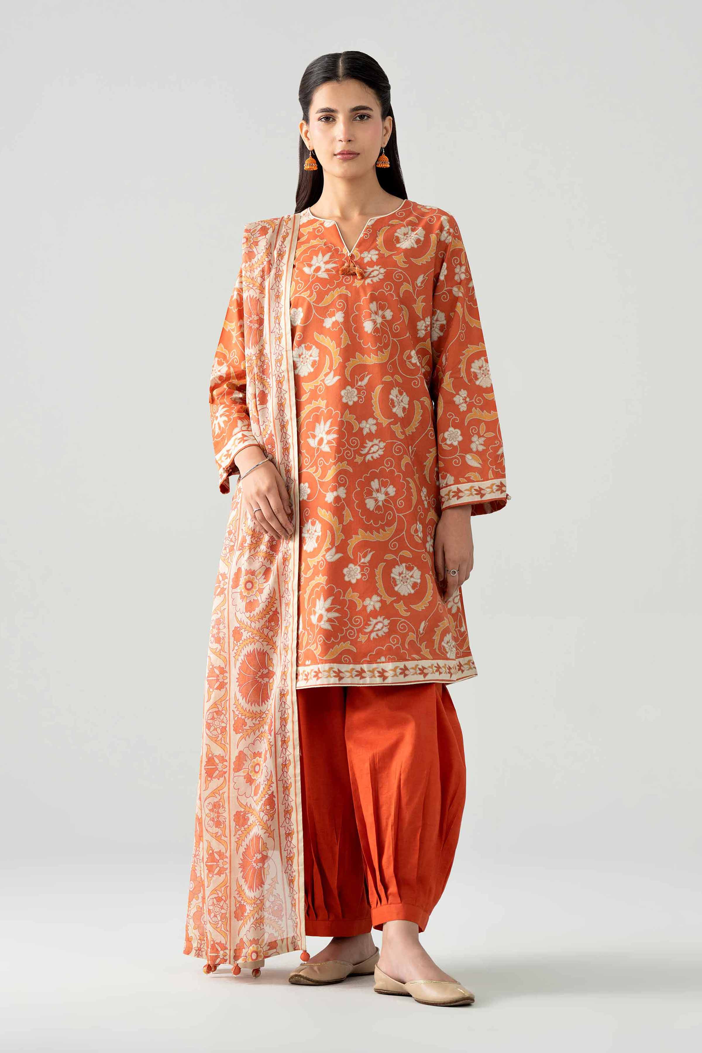 Original Nishat 3 Piece - Printed Suit - 42602030 | Buy Online in Pakistan