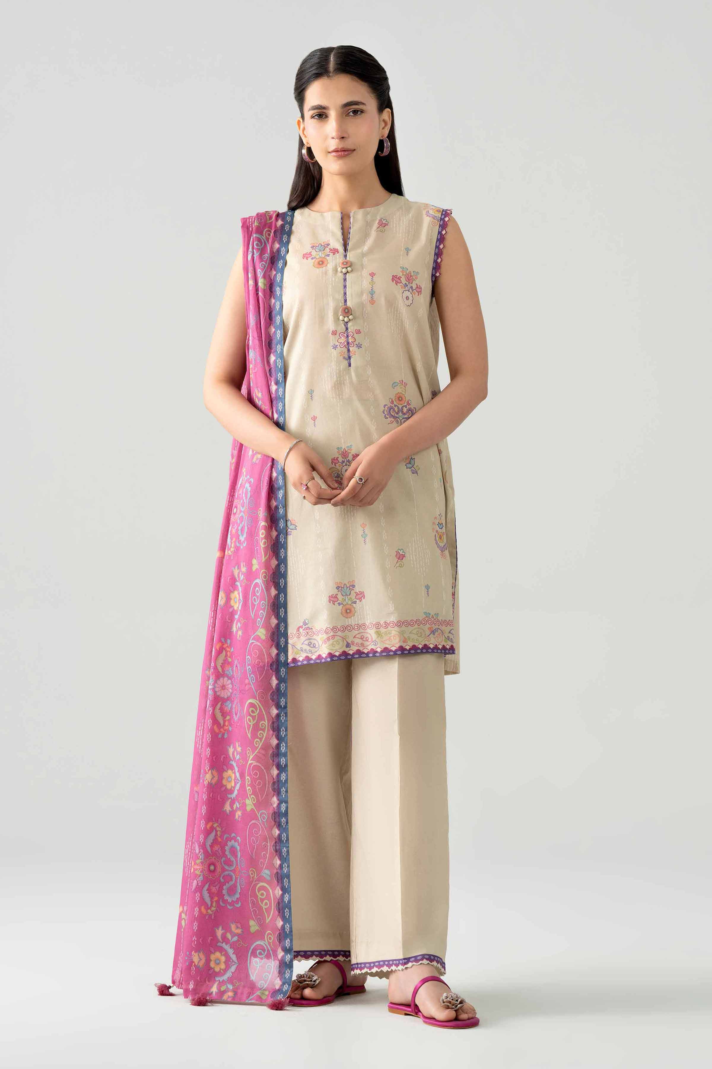 Original Nishat 3 Piece - Printed Suit - 42602032 | Buy Online in Pakistan