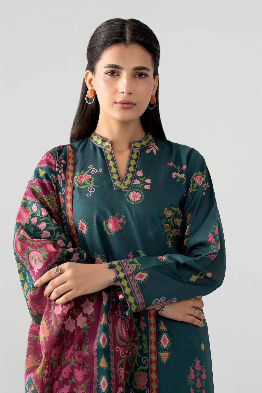 Original Nishat 3 Piece - Printed Suit - 42602033 | Buy Online in Pakistan