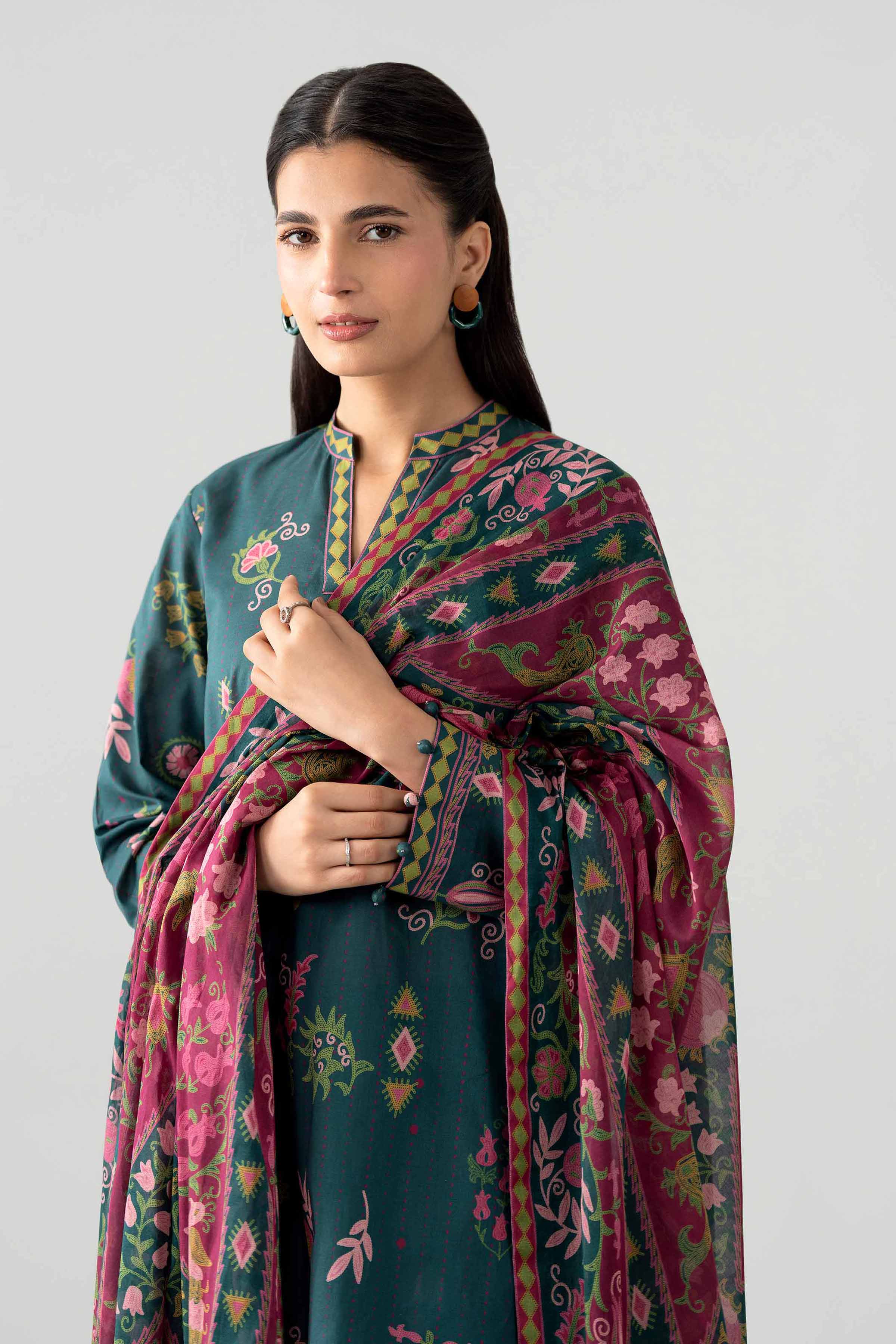 Original Nishat 3 Piece - Printed Suit - 42602033 | Buy Online in Pakistan