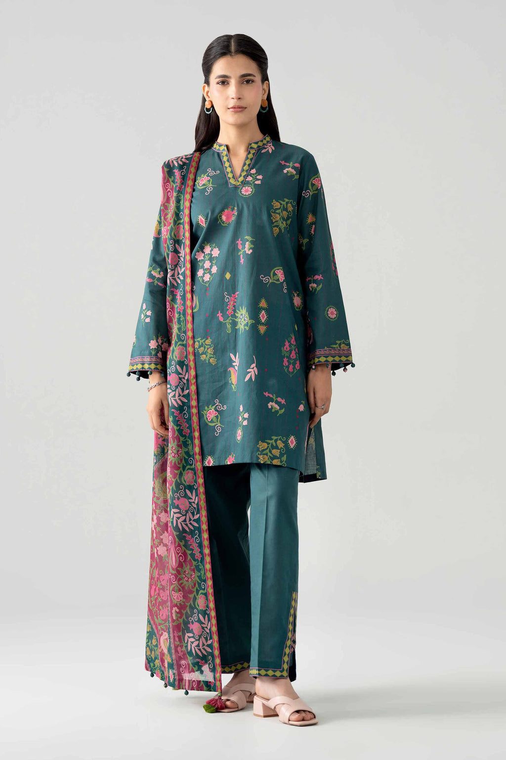 Original Nishat 3 Piece - Printed Suit - 42602033 | Buy Online in Pakistan