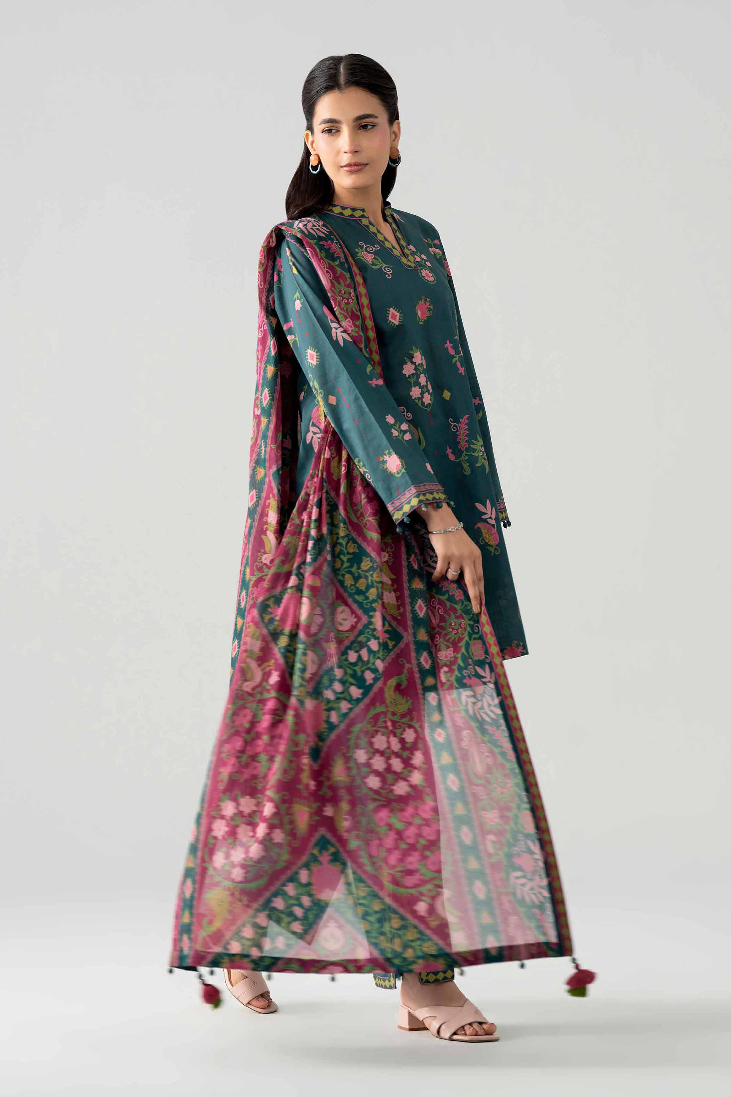 Original Nishat 3 Piece - Printed Suit - 42602033 | Buy Online in Pakistan
