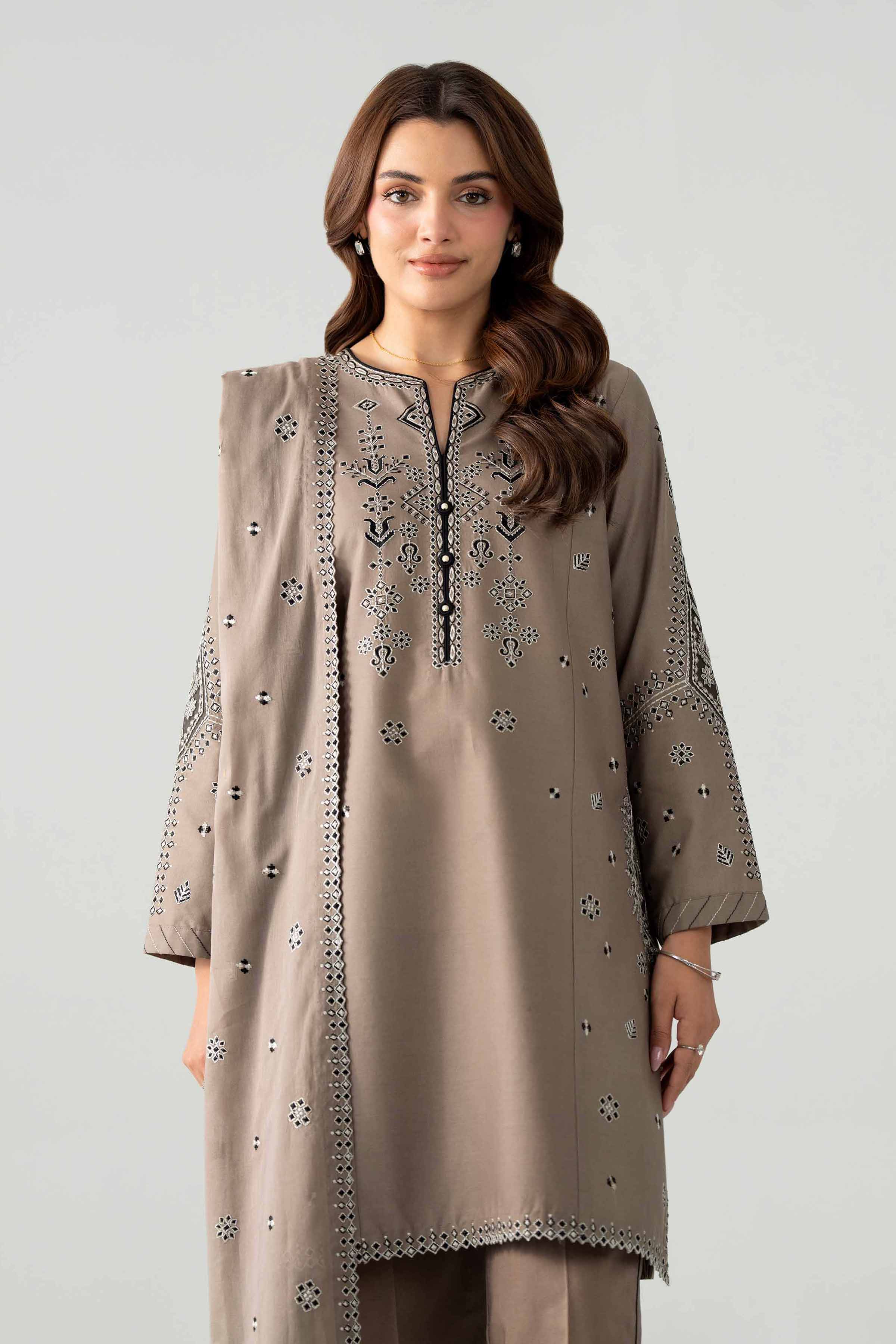 Original Nishat 3 Piece - Embroidered Suit - 42602034 | Buy Online in Pakistan