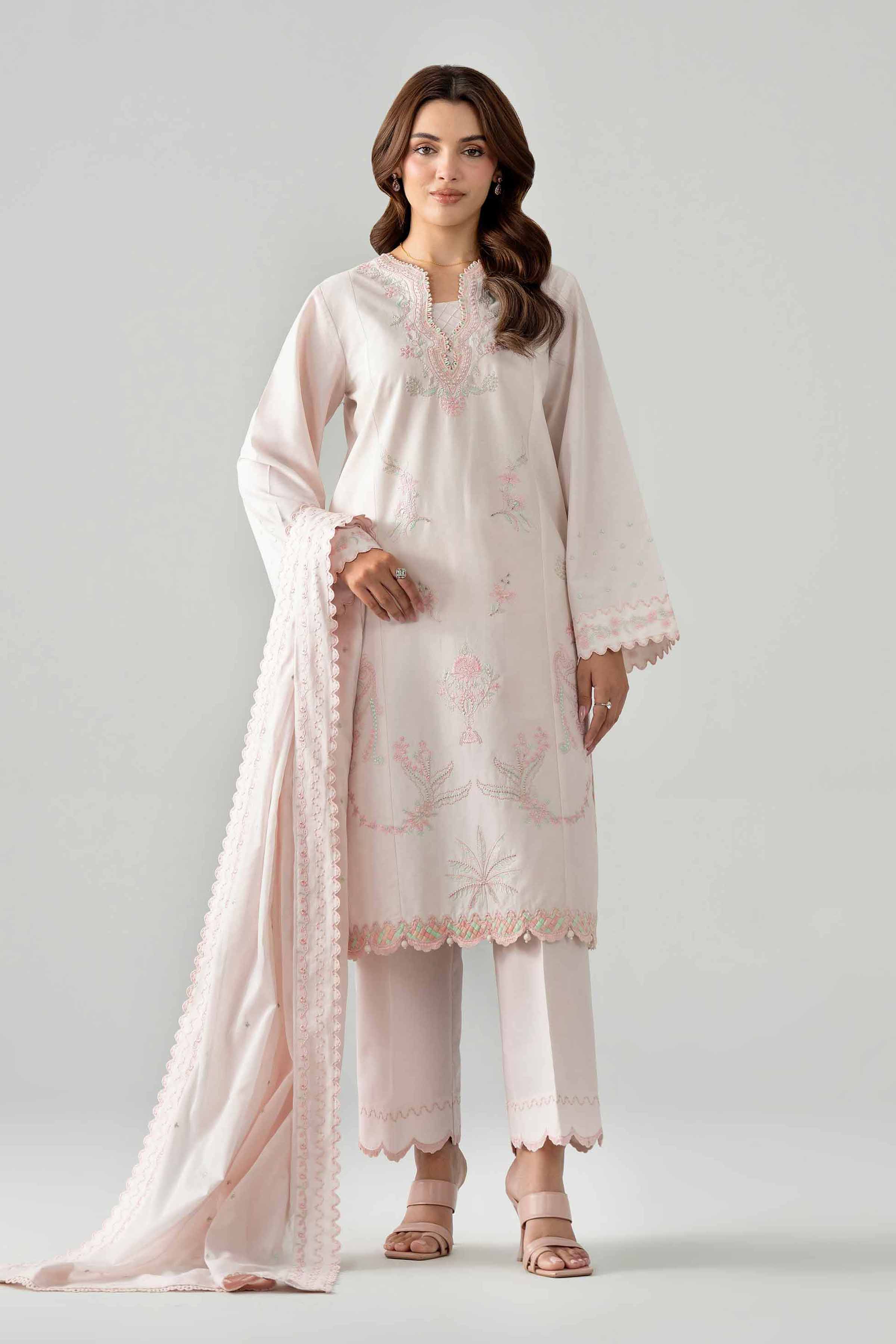 Original Nishat 3 Piece - Embroidered Suit - 42602036 | Buy Online in Pakistan