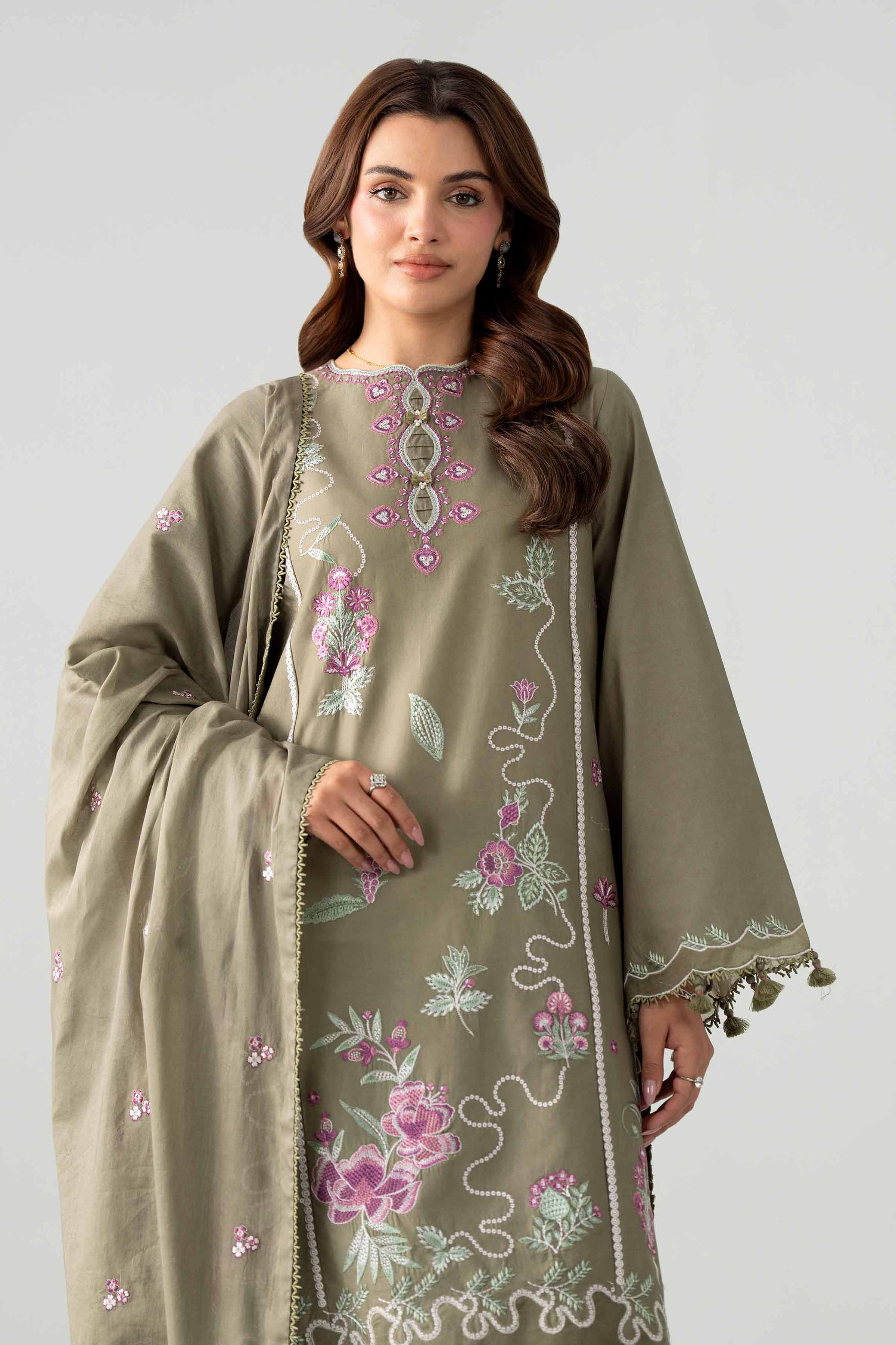 Original Nishat 3 Piece - Embroidered Suit - 42602037 | Buy Online in Pakistan