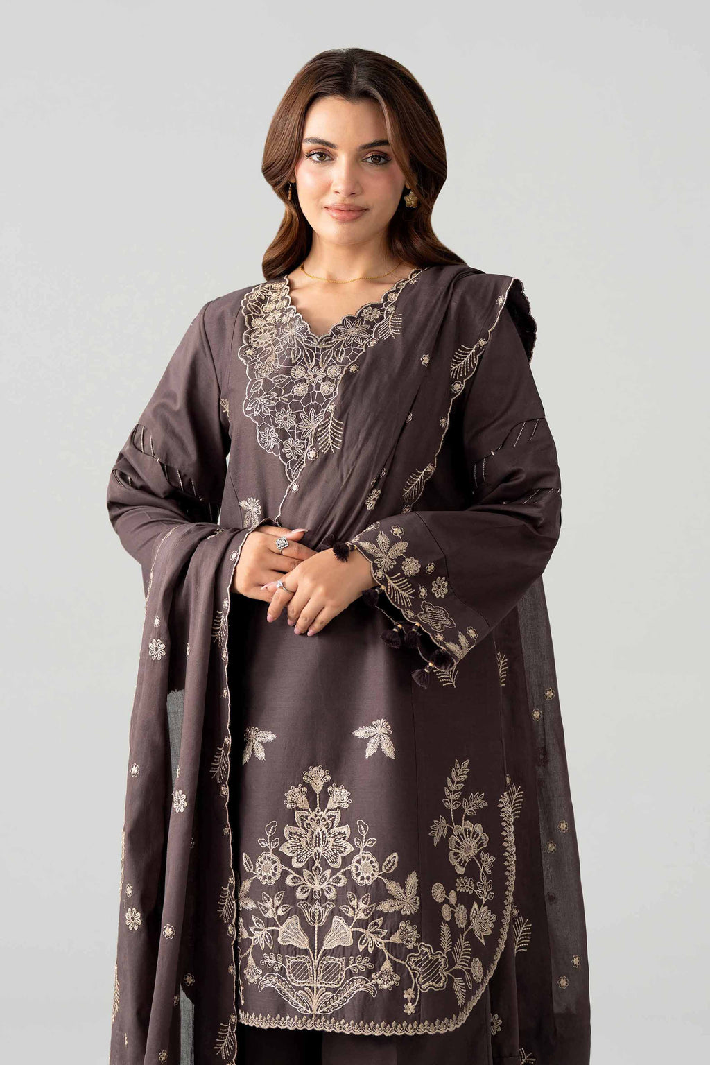 Original Nishat 3 Piece - Embroidered Suit - 42602038 | Buy Online in Pakistan