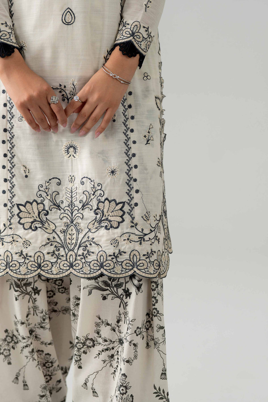 Original Nishat 3 Piece - Printed Embroidered Suit - 42602039 | Buy Online in Pakistan
