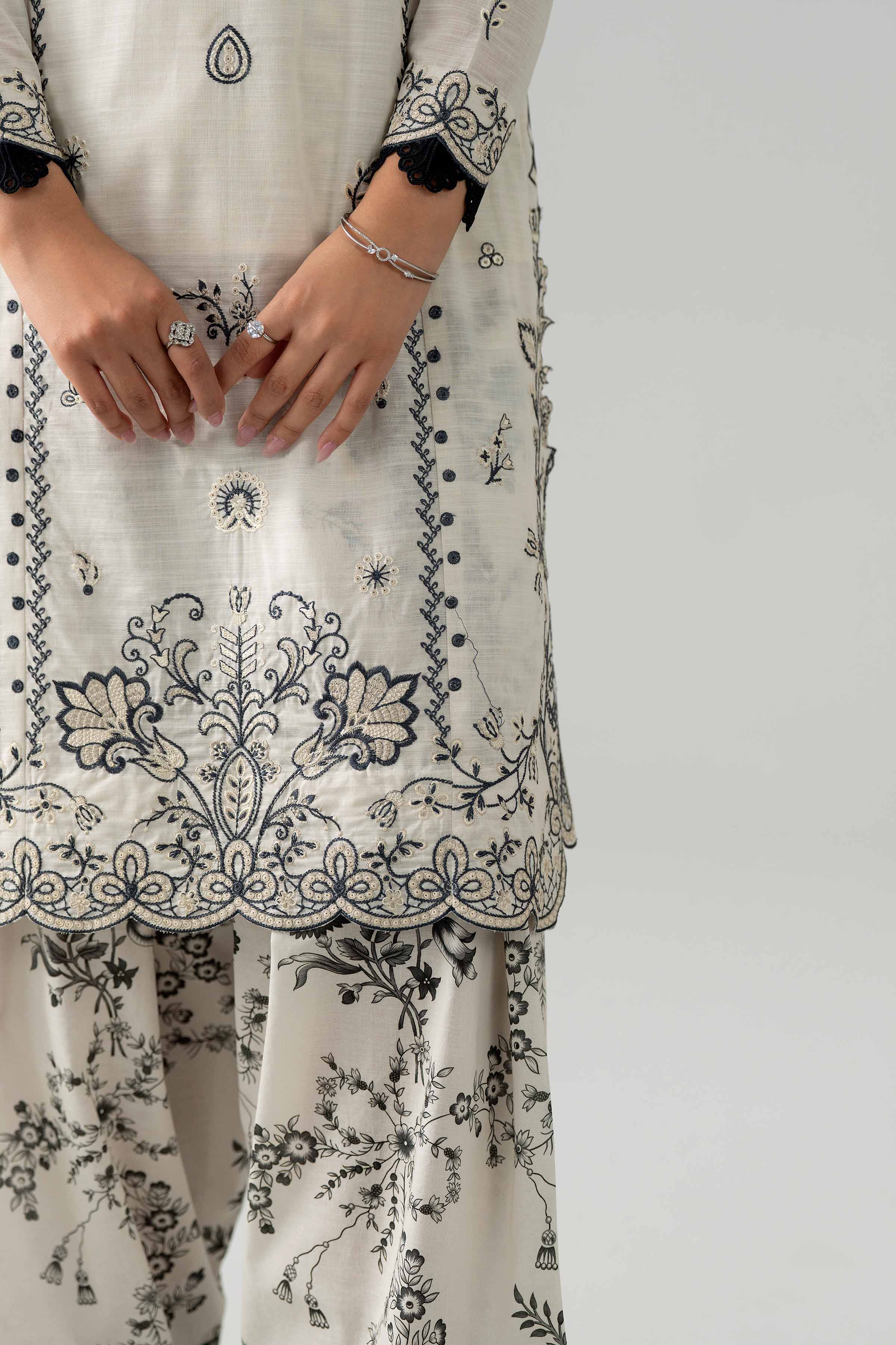 Original Nishat 3 Piece - Printed Embroidered Suit - 42602039 | Buy Online in Pakistan