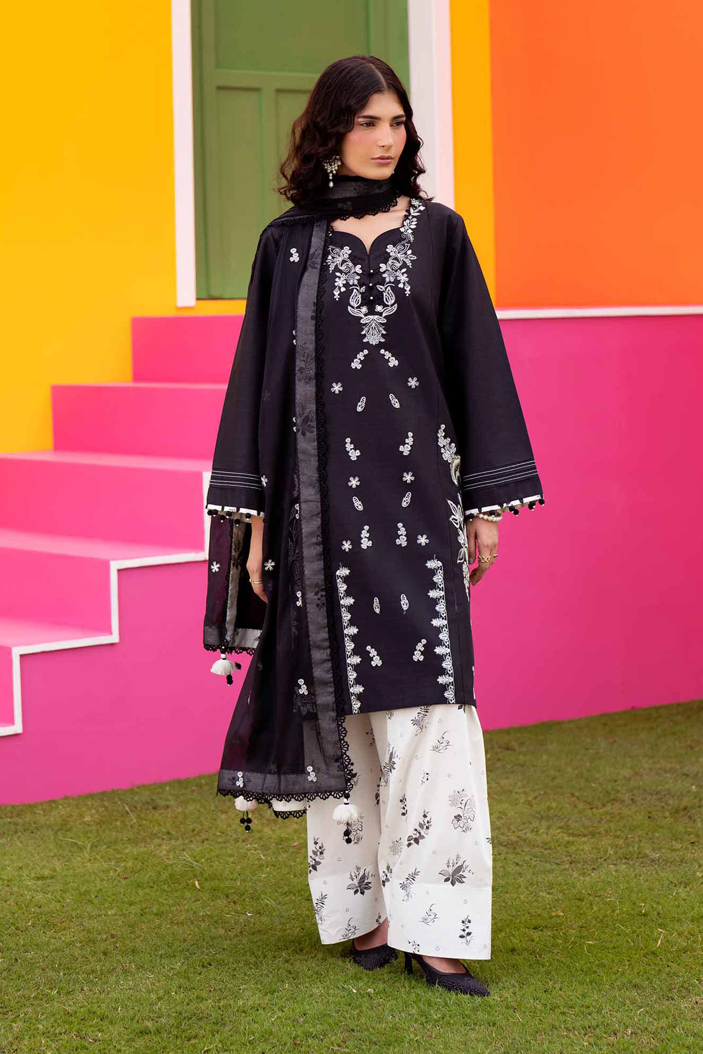 Original Nishat 3 Piece - Printed Embroidered Suit - 42602040 | Buy Online in Pakistan