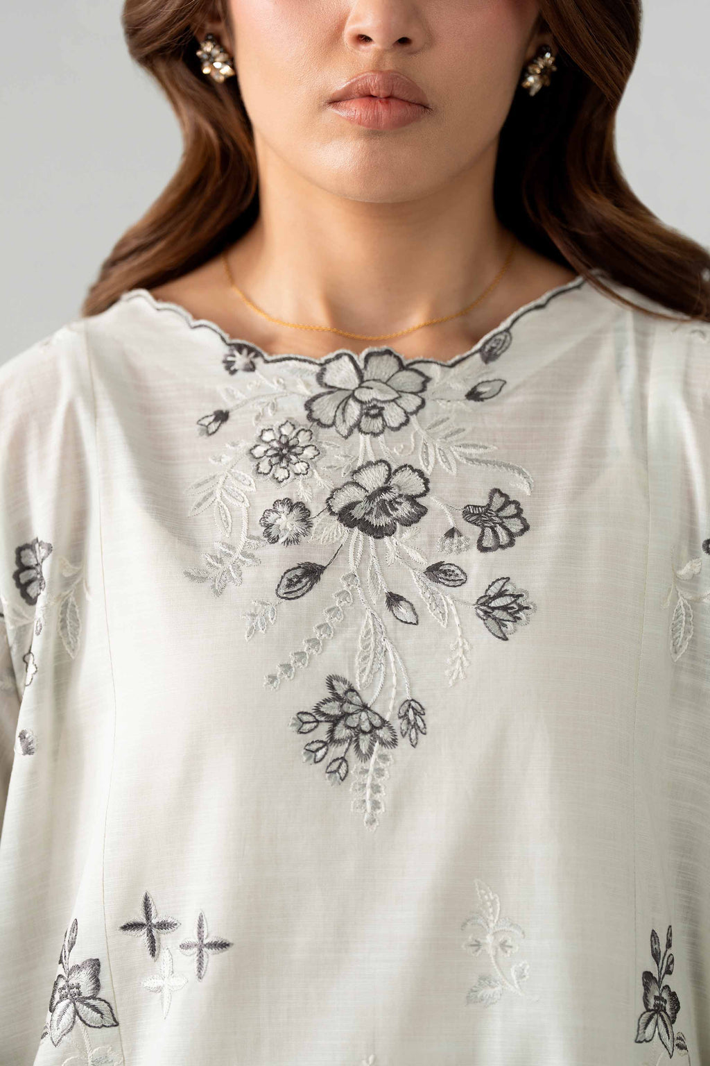 Original Nishat 3 Piece - Printed Embroidered Suit - 42602042 | Buy Online in Pakistan