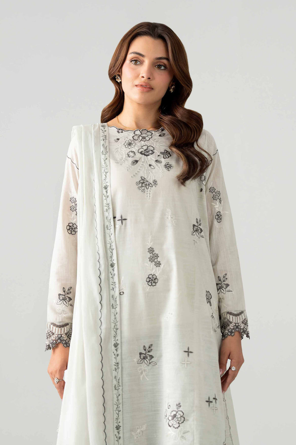 Original Nishat 3 Piece - Printed Embroidered Suit - 42602042 | Buy Online in Pakistan