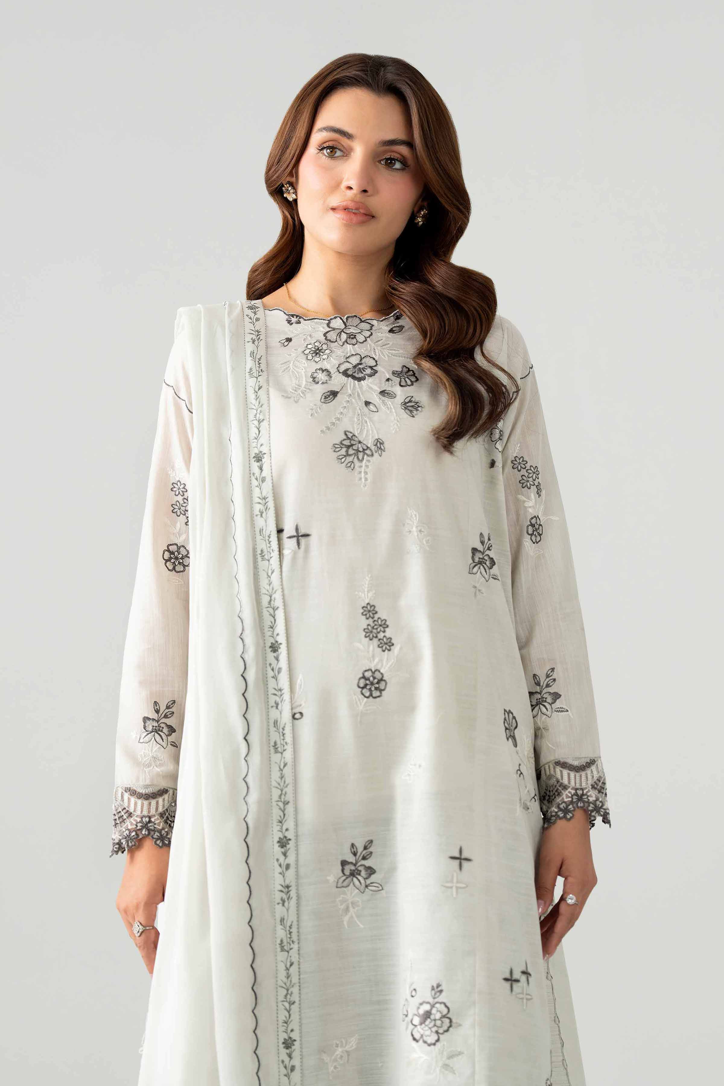 Original Nishat 3 Piece - Printed Embroidered Suit - 42602042 | Buy Online in Pakistan