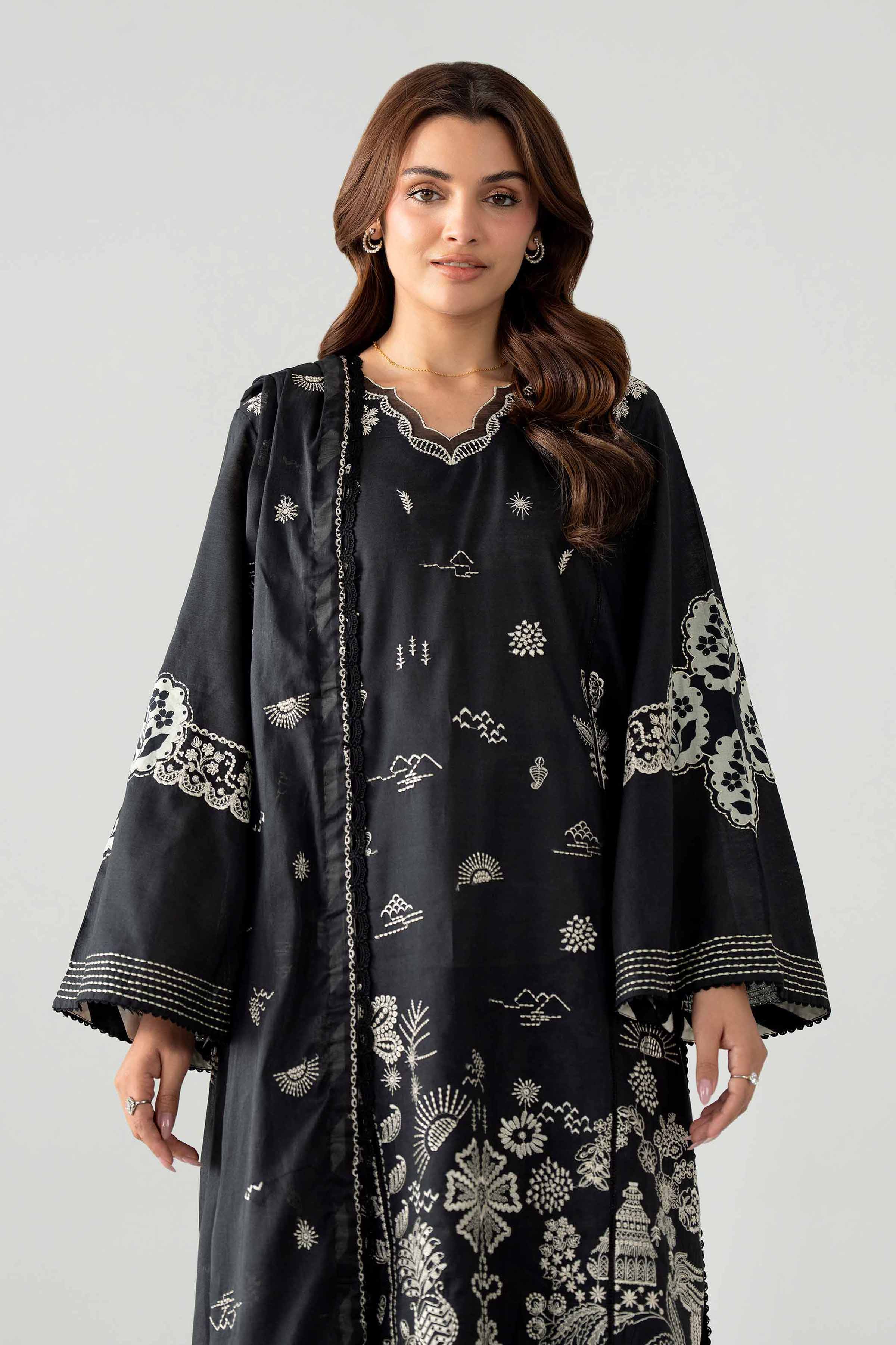 Original Nishat 3 Piece - Printed Embroidered Suit - 42602043 | Buy Online in Pakistan