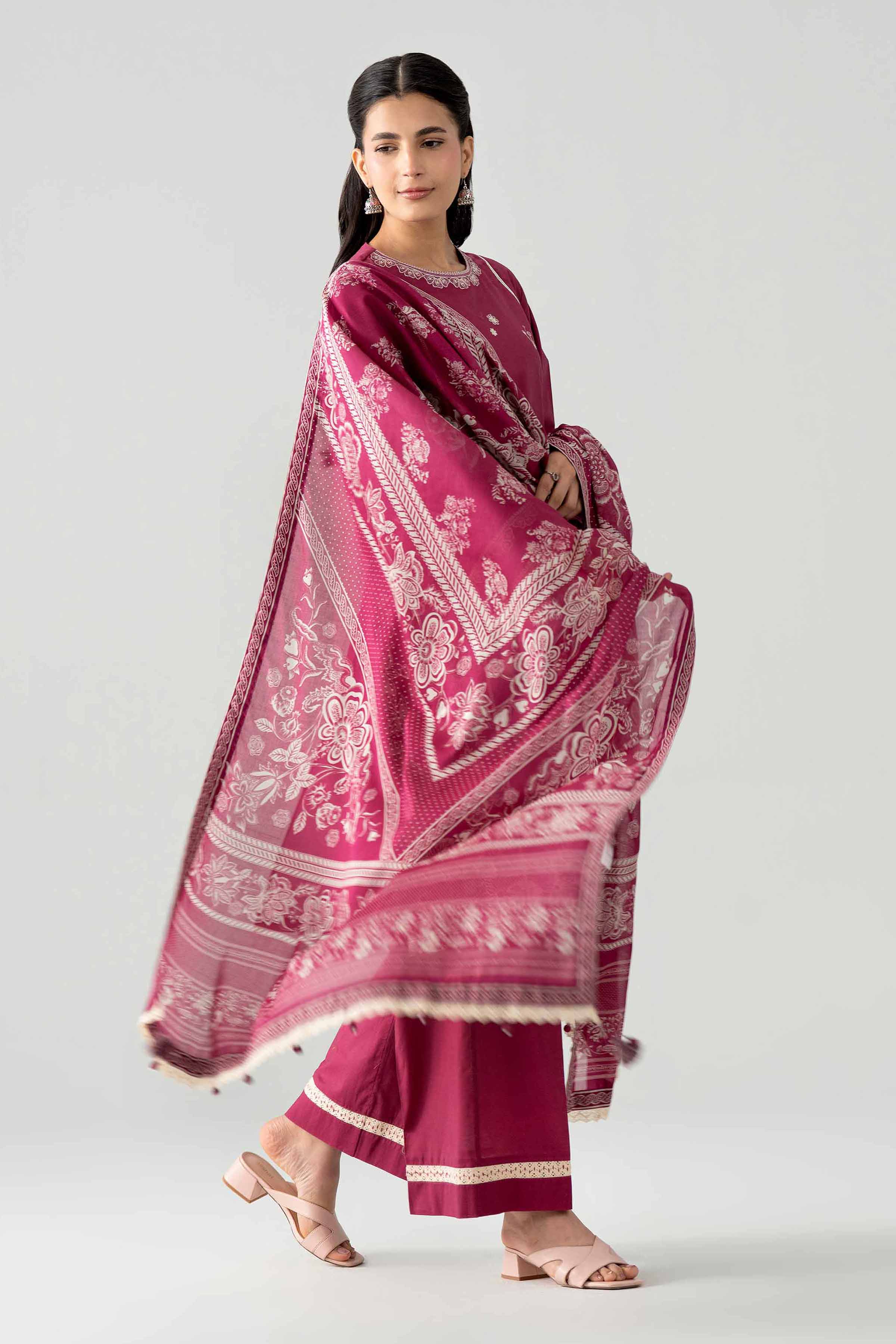 Original Nishat 3 Piece - Digital Printed Embroidered Suit - 42602044 | Buy Online in Pakistan