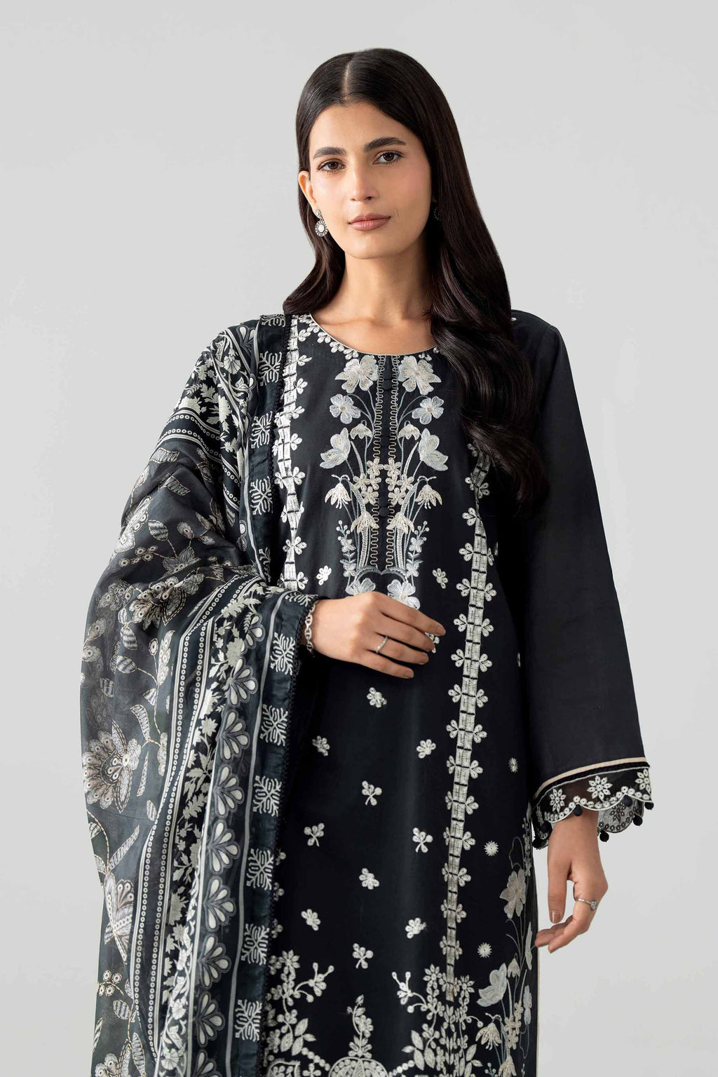 Original Nishat 3 Piece - Digital Printed Embroidered Suit - 42602045 | Buy Online in Pakistan