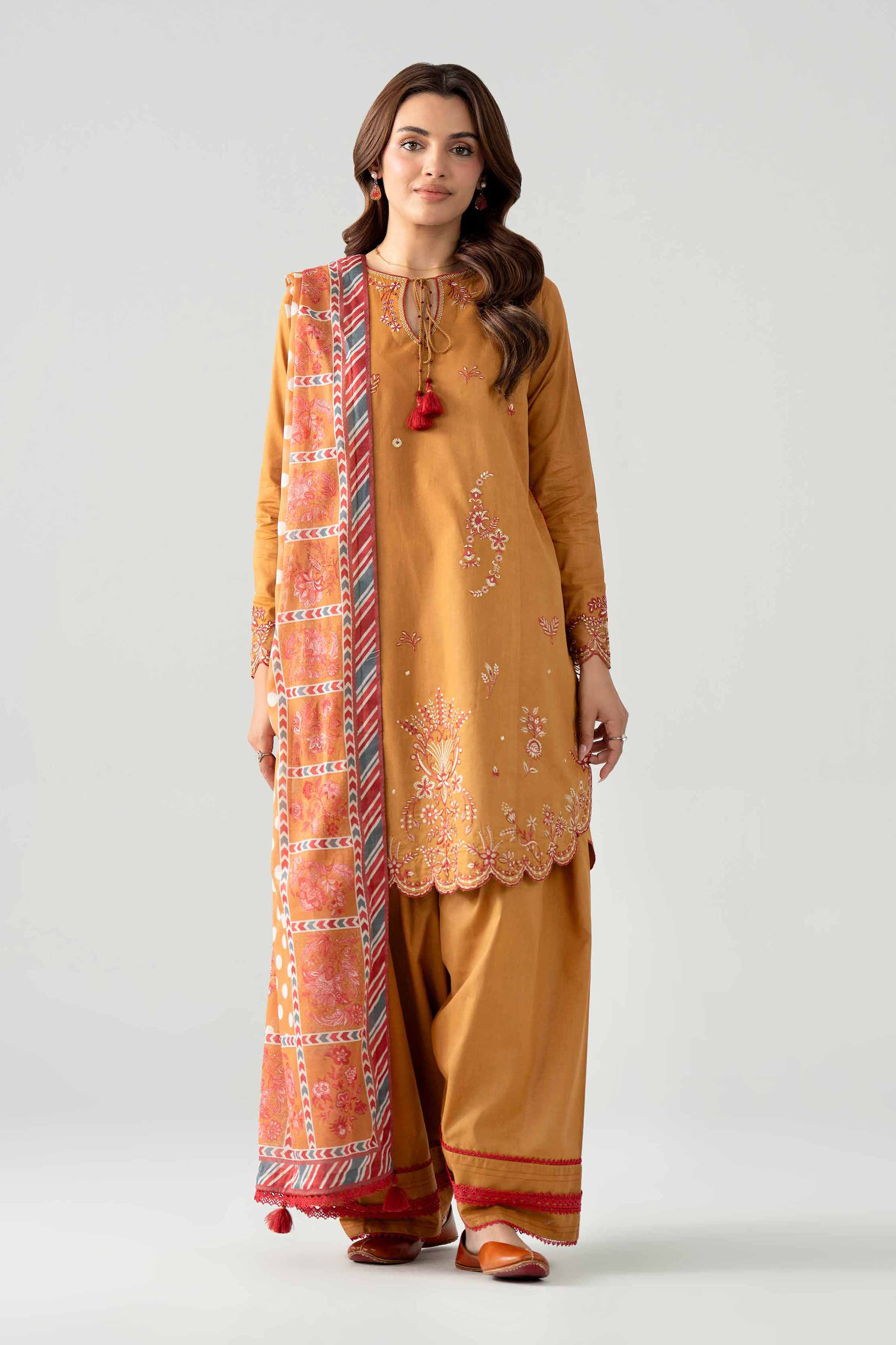 Original Nishat 3 Piece - Digital Printed Embroidered Suit - 42602047 | Buy Online in Pakistan