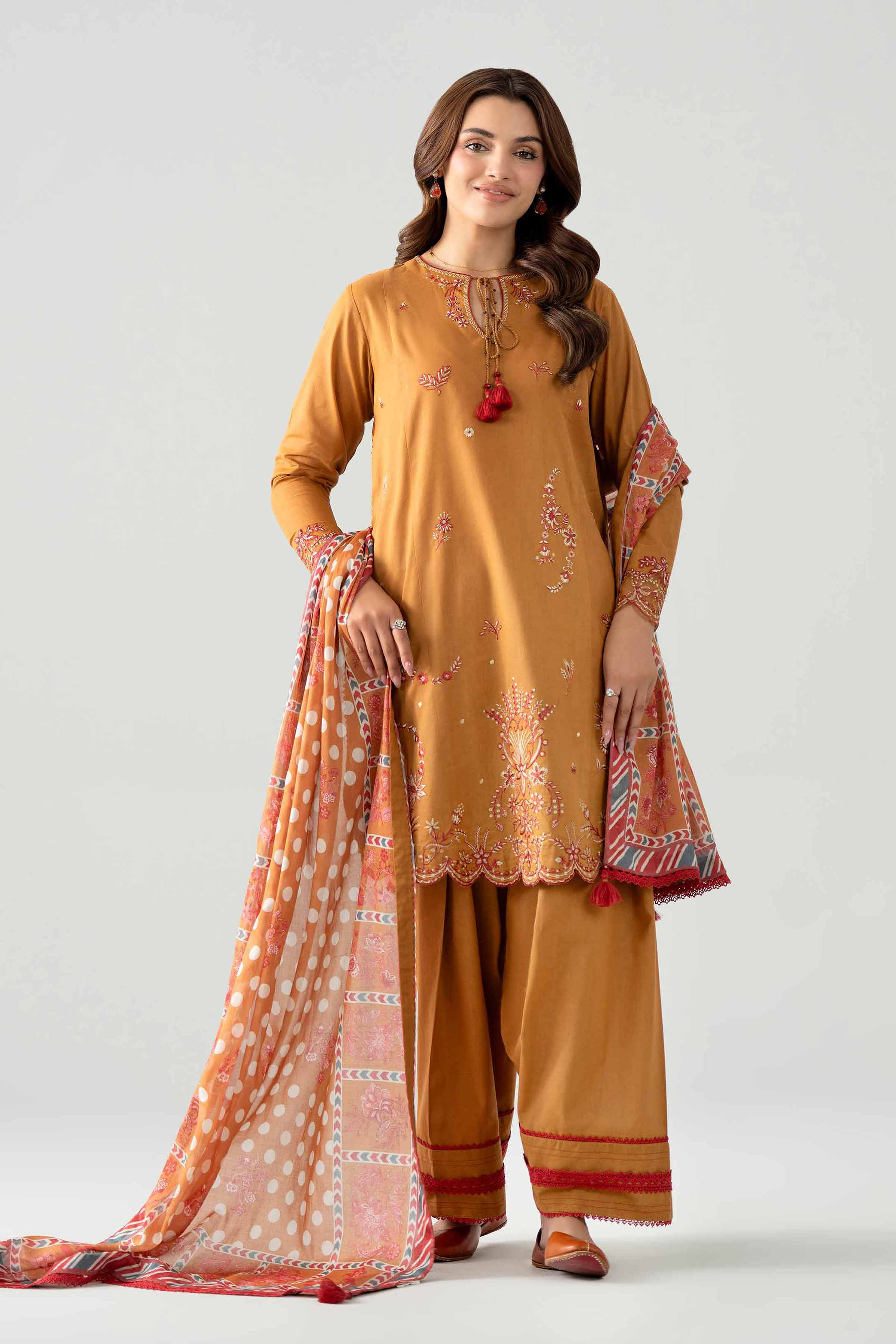 Original Nishat 3 Piece - Digital Printed Embroidered Suit - 42602047 | Buy Online in Pakistan