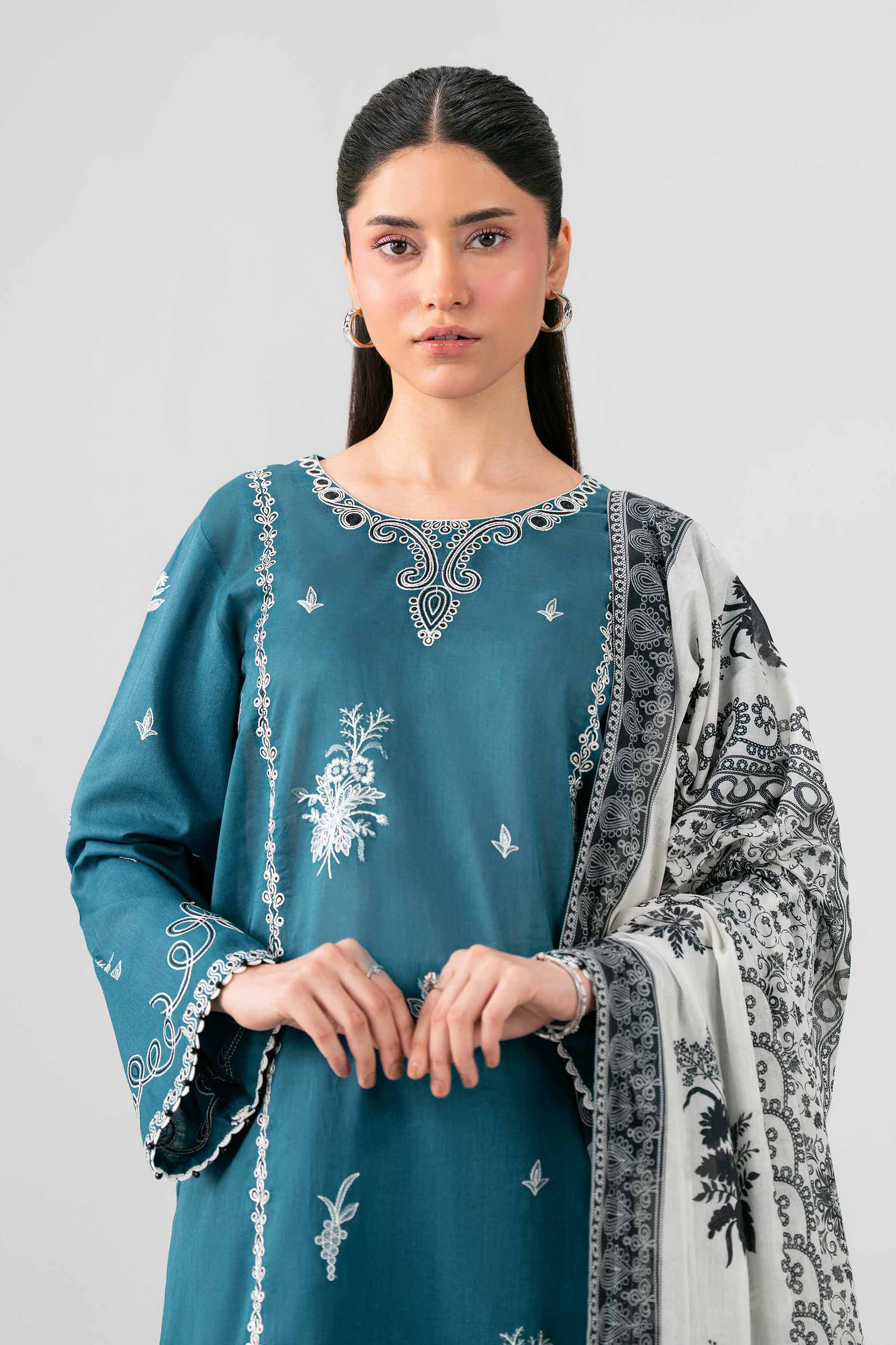 Original Nishat 3 Piece - Digital Printed Embroidered Suit - 42602048 | Buy Online in Pakistan