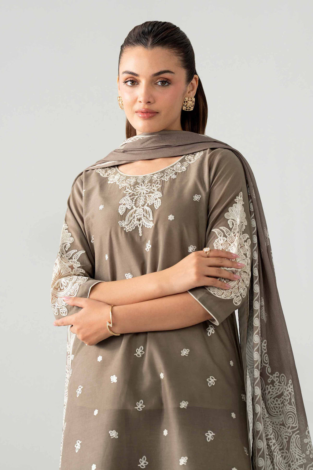 Original Nishat 3 Piece - Digital Printed Embroidered Suit - 42602049 | Buy Online in Pakistan
