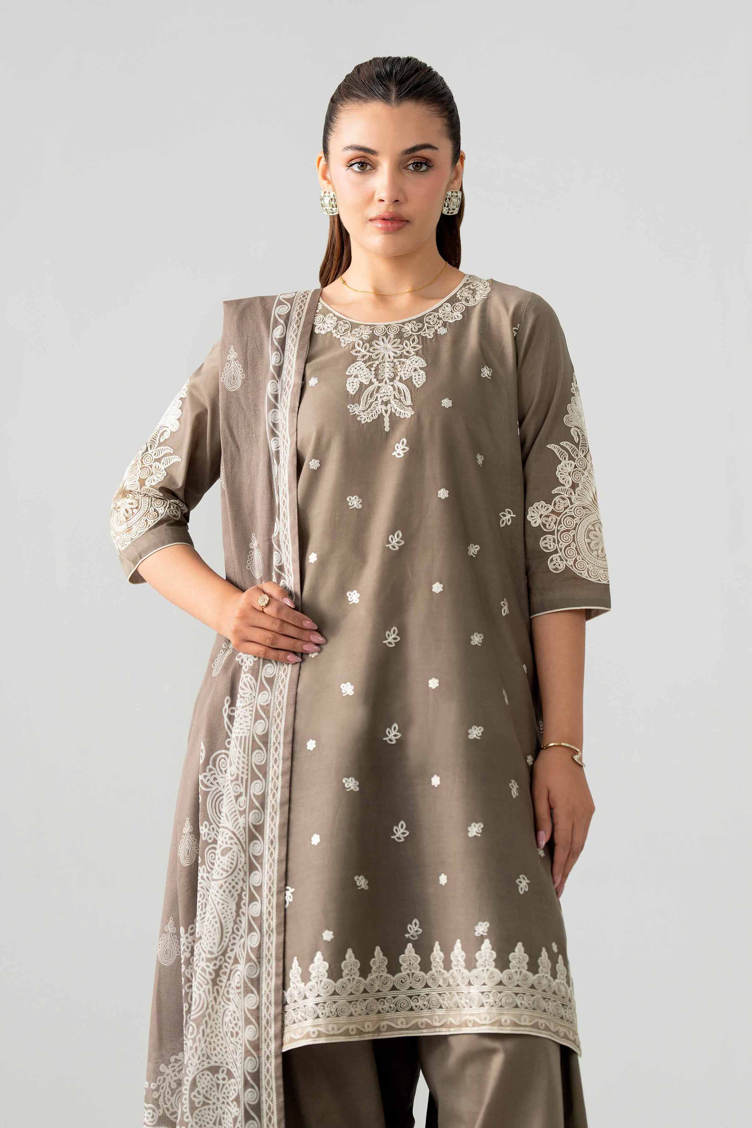 Original Nishat 3 Piece - Digital Printed Embroidered Suit - 42602049 | Buy Online in Pakistan
