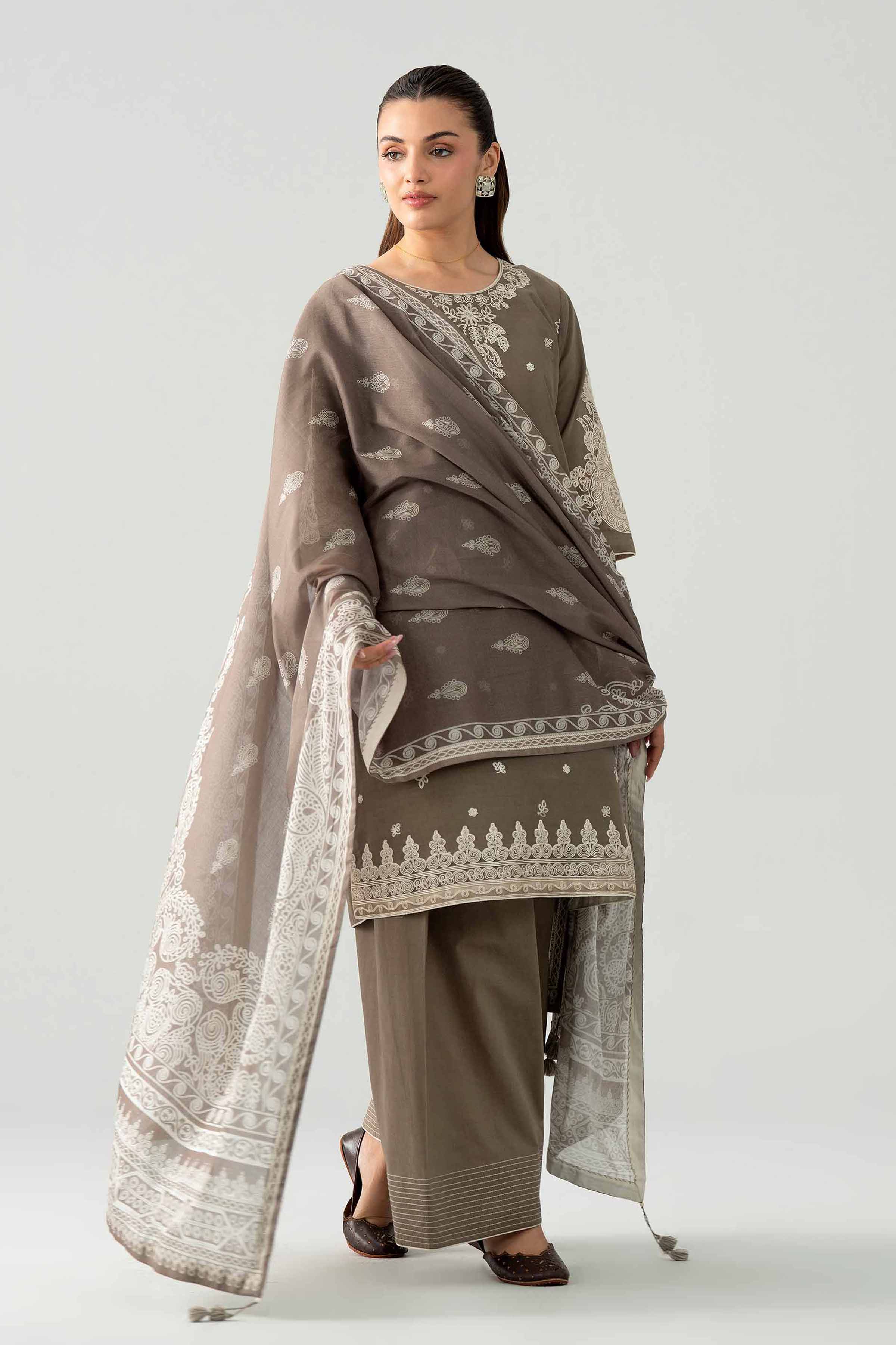 Original Nishat 3 Piece - Digital Printed Embroidered Suit - 42602049 | Buy Online in Pakistan