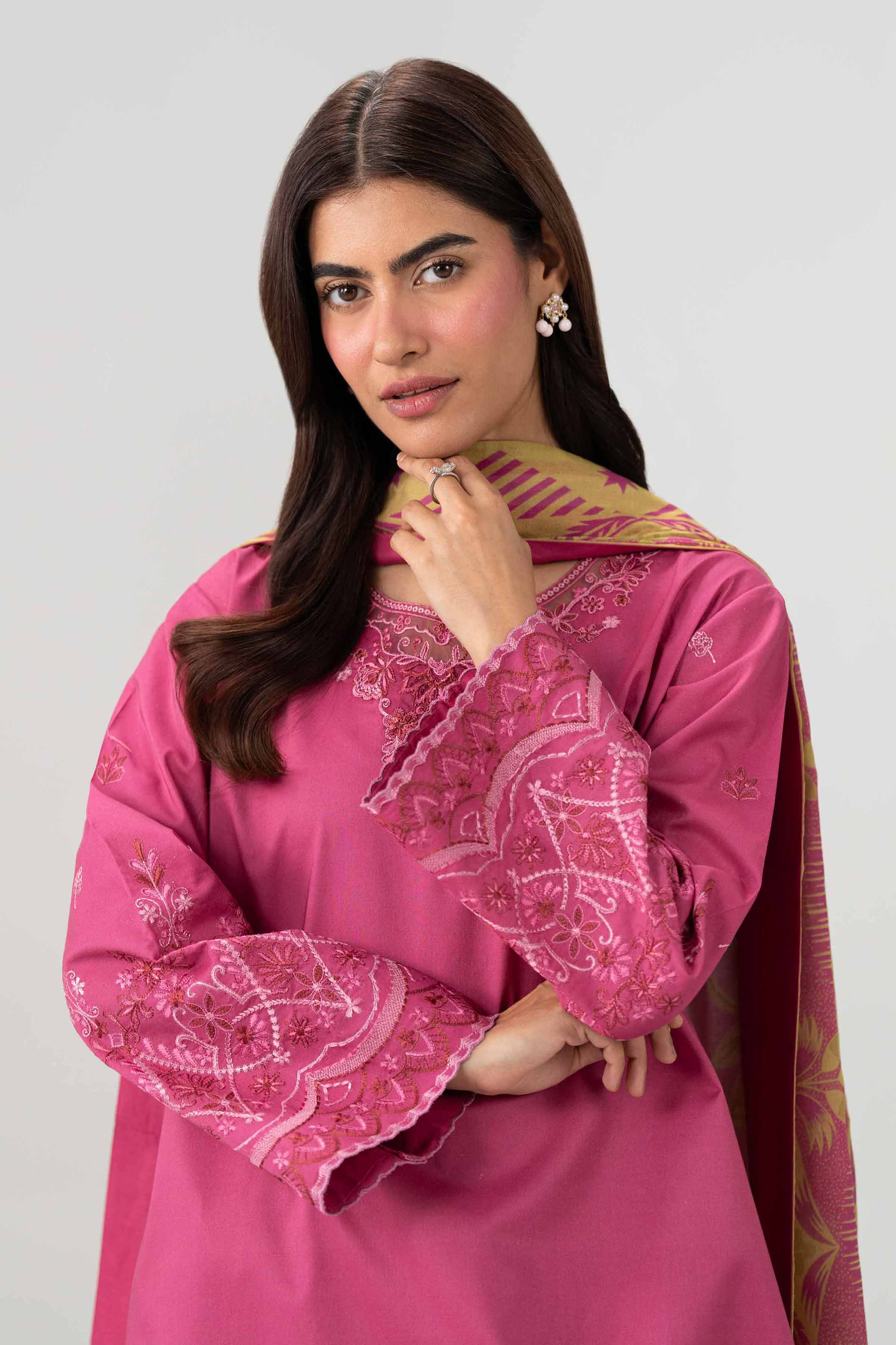 Original Nishat 3 Piece - Digital Printed Embroidered Suit - 42602051 | Buy Online in Pakistan