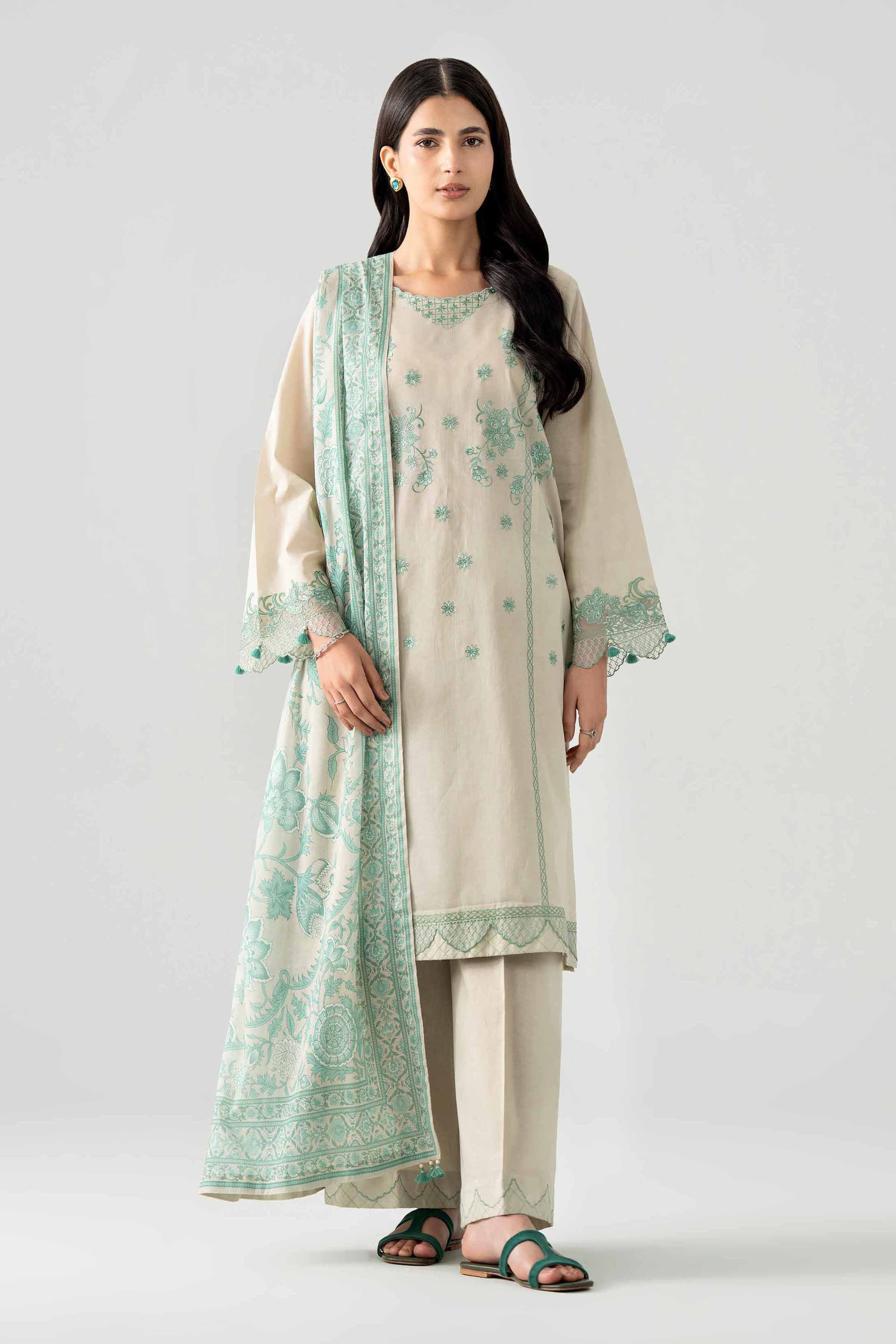 Original Nishat 3 Piece - Digital Printed Embroidered Suit - 42602052 | Buy Online in Pakistan