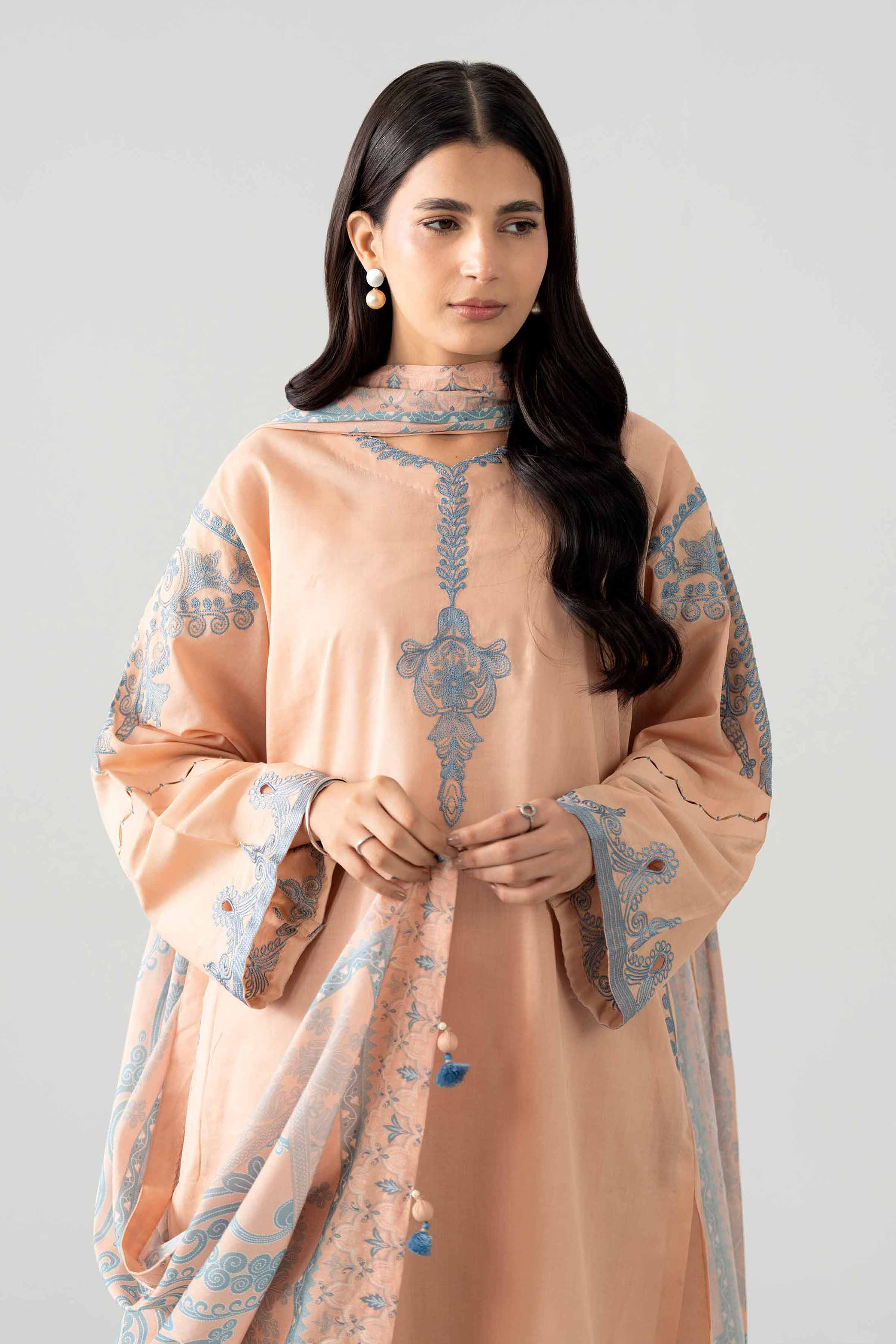 Original Nishat 3 Piece - Digital Printed Embroidered Suit - 42602053 | Buy Online in Pakistan