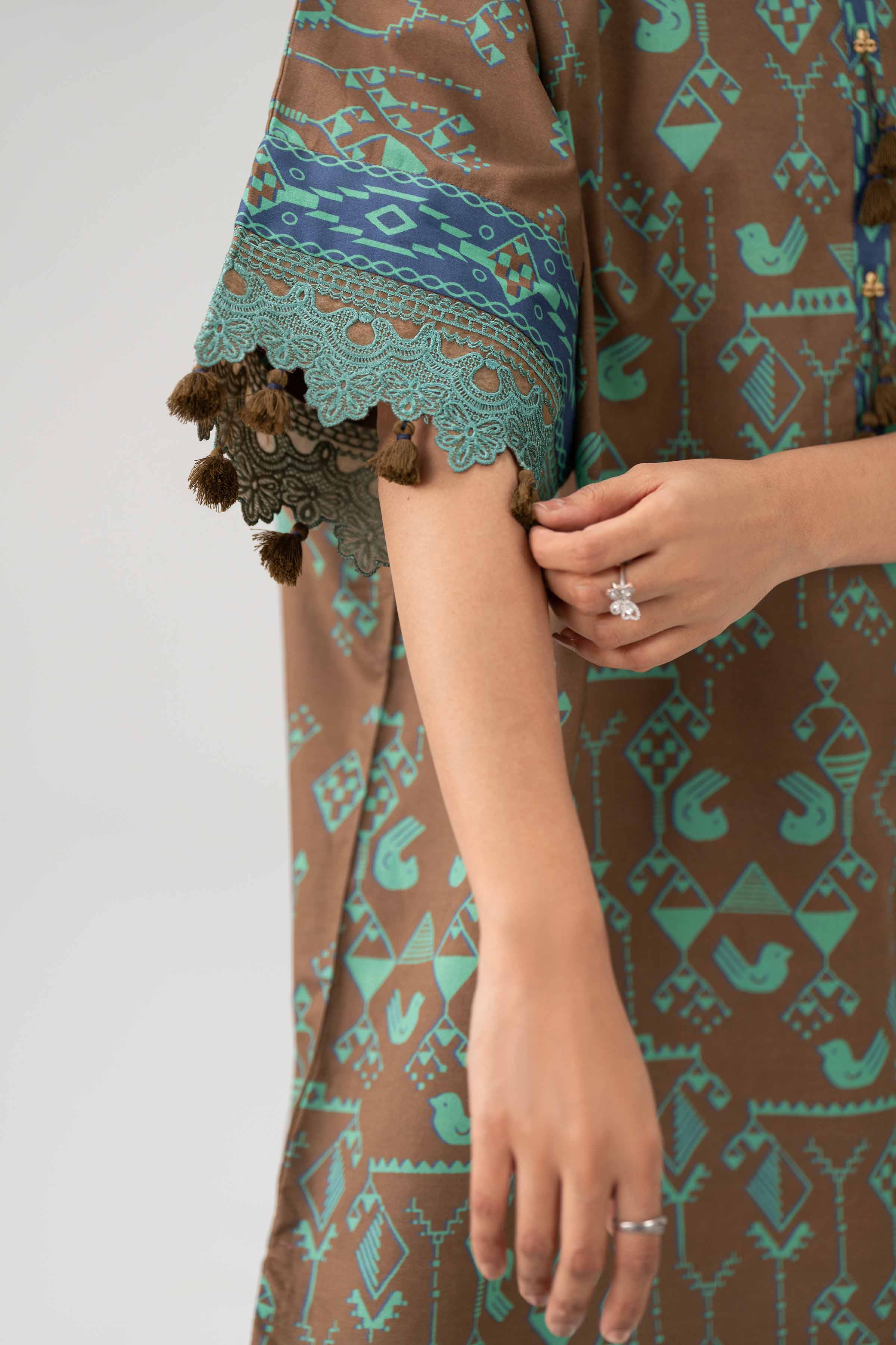 Original Nishat 2 Piece - Printed Embroidered Suit - 42602055 | Buy Online in Pakistan