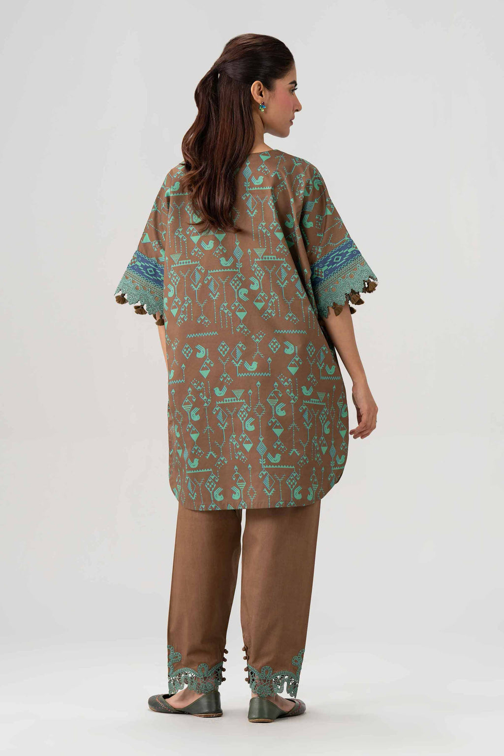 Original Nishat 2 Piece - Printed Embroidered Suit - 42602055 | Buy Online in Pakistan