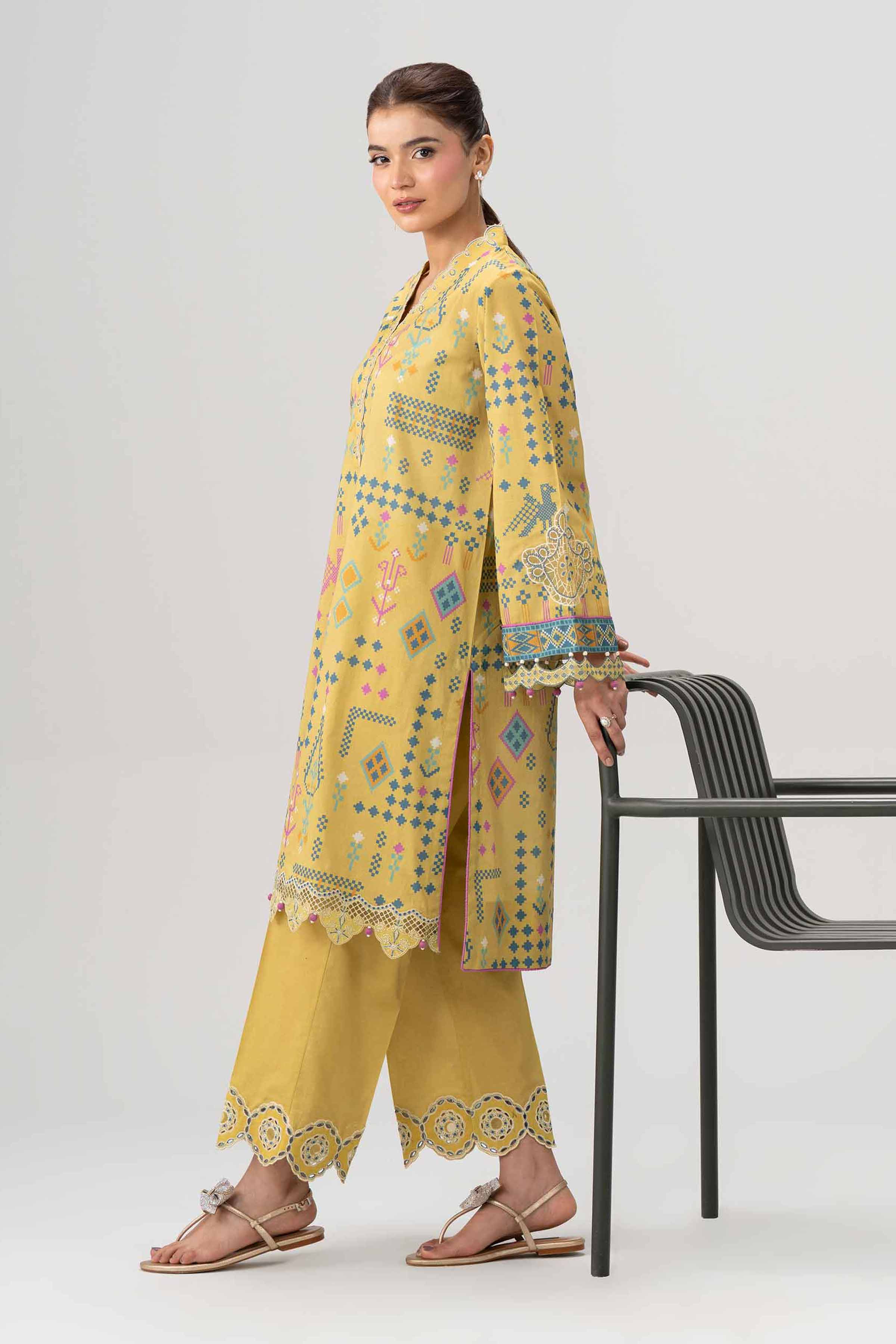 Original Nishat 2 Piece - Printed Embroidered Suit - 42602057 | Buy Online in Pakistan