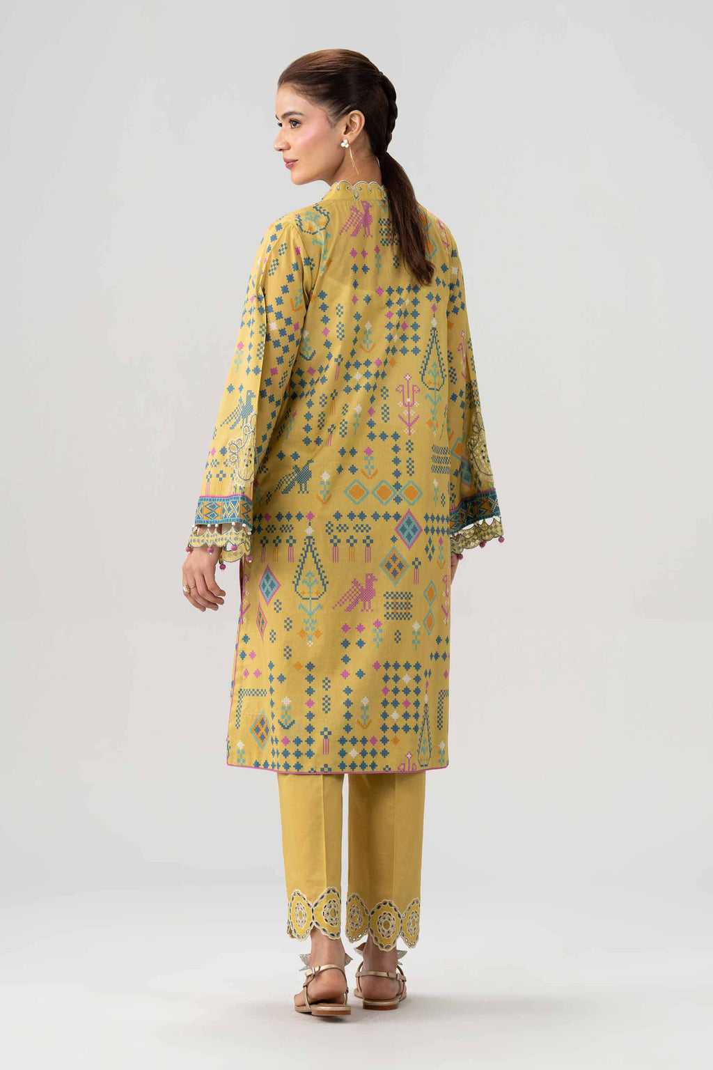Original Nishat 2 Piece - Printed Embroidered Suit - 42602057 | Buy Online in Pakistan