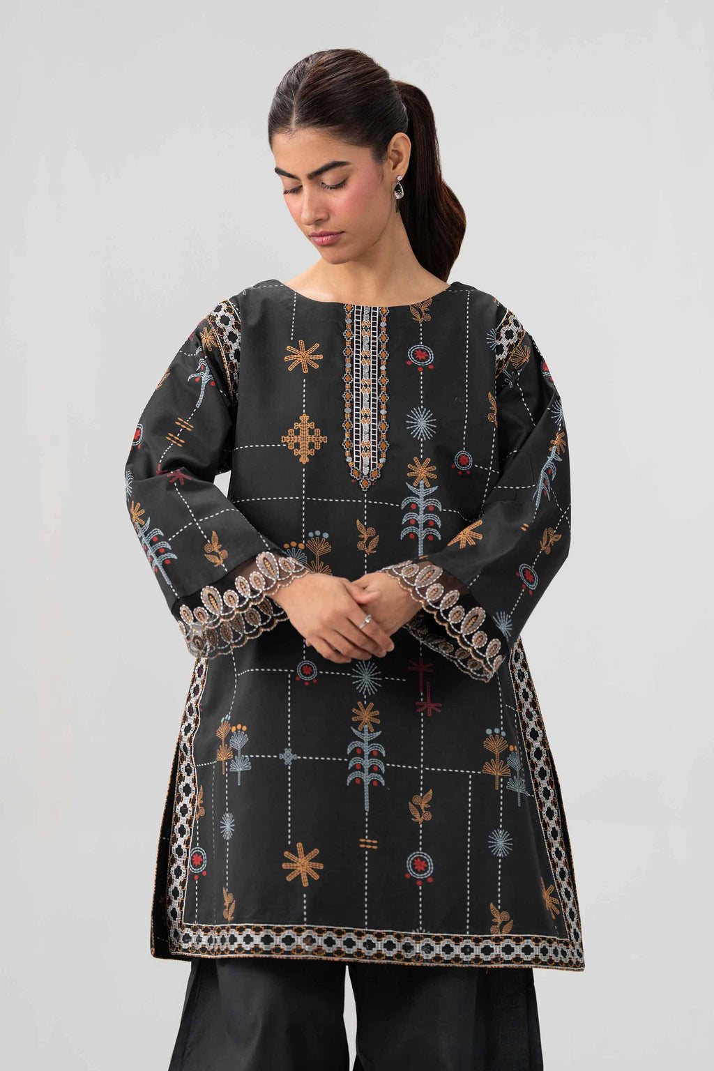 Original Nishat 2 Piece - Printed Embroidered Suit - 42602058 | Buy Online in Pakistan