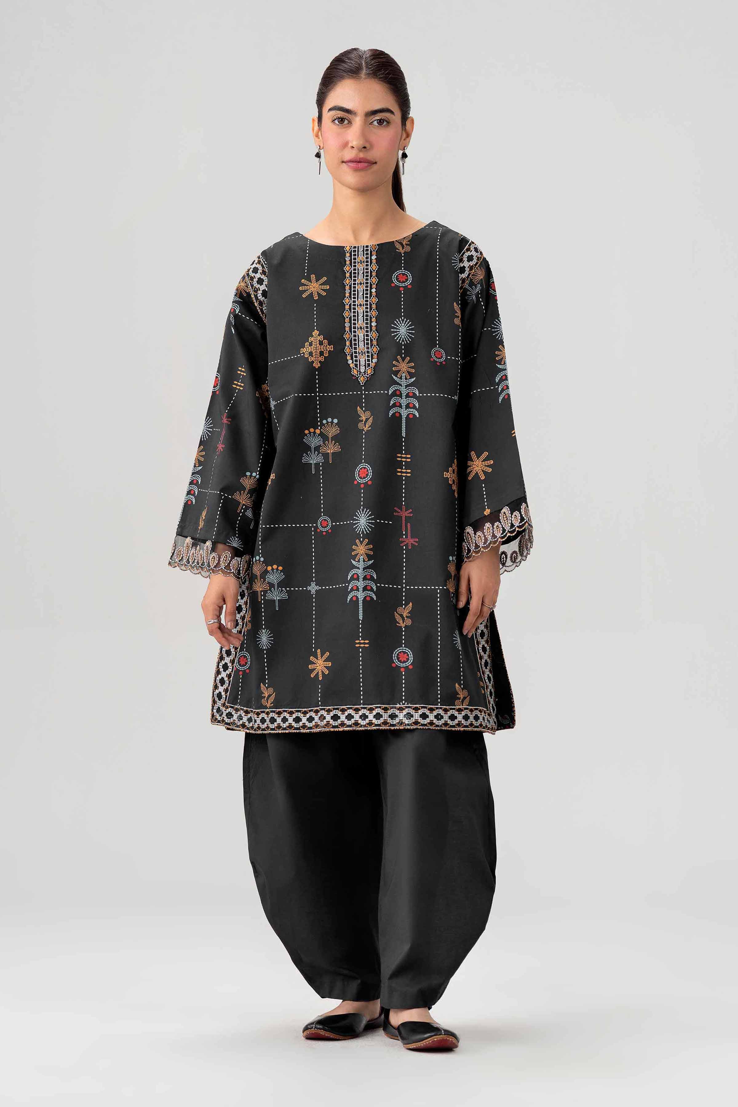 Original Nishat 2 Piece - Printed Embroidered Suit - 42602058 | Buy Online in Pakistan