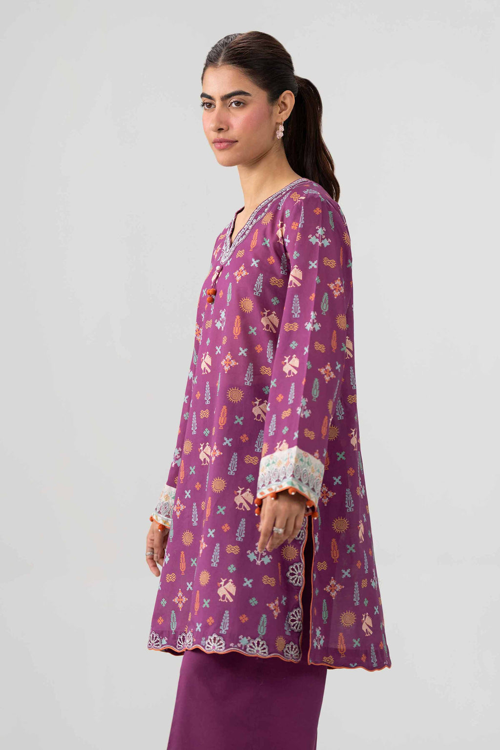 Original Nishat 2 Piece - Printed Embroidered Suit - 42602059 | Buy Online in Pakistan
