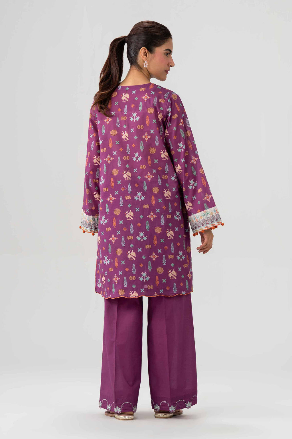 Original Nishat 2 Piece - Printed Embroidered Suit - 42602059 | Buy Online in Pakistan
