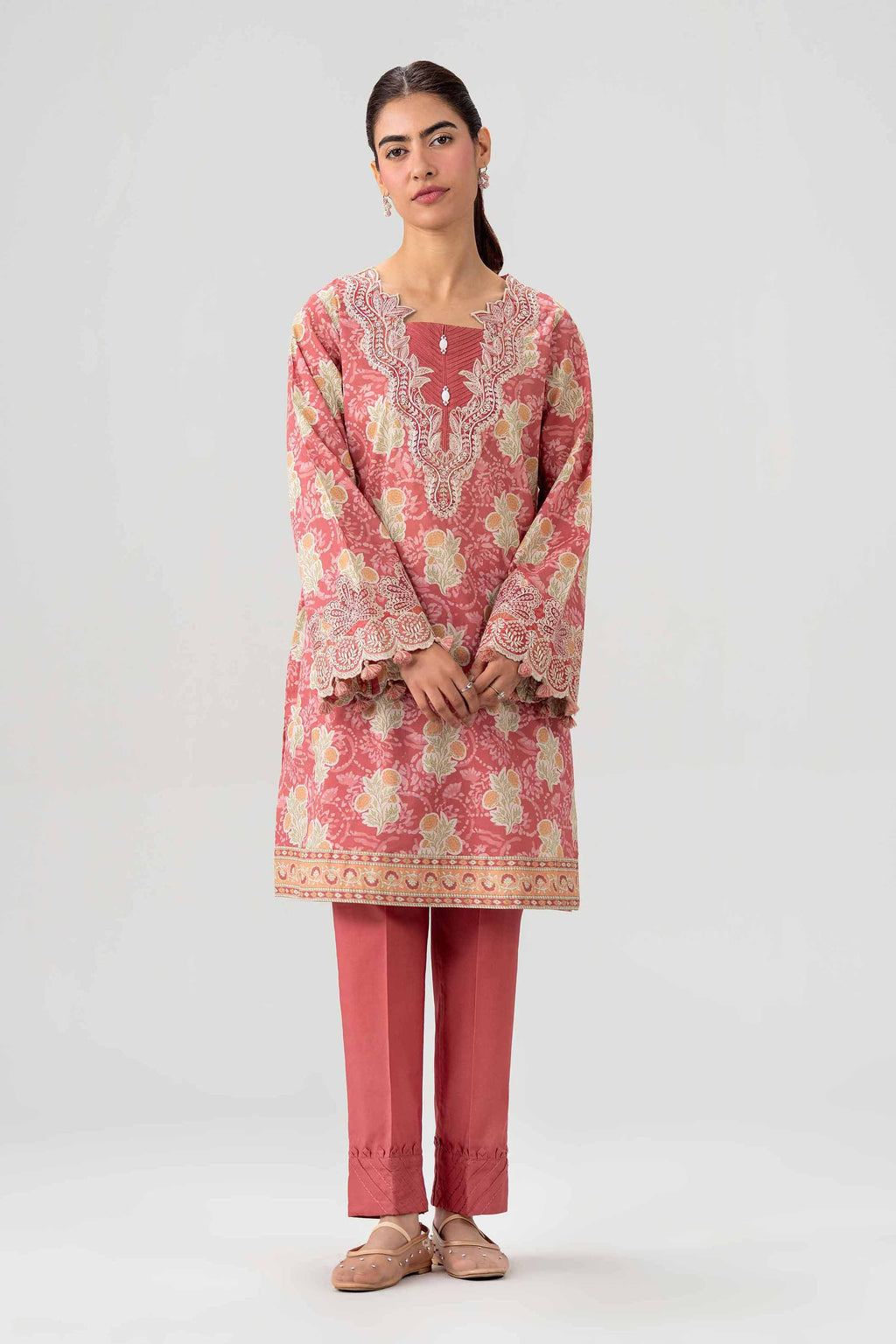 Original Nishat 2 Piece - Printed Embroidered Suit - 42602060 | Buy Online in Pakistan