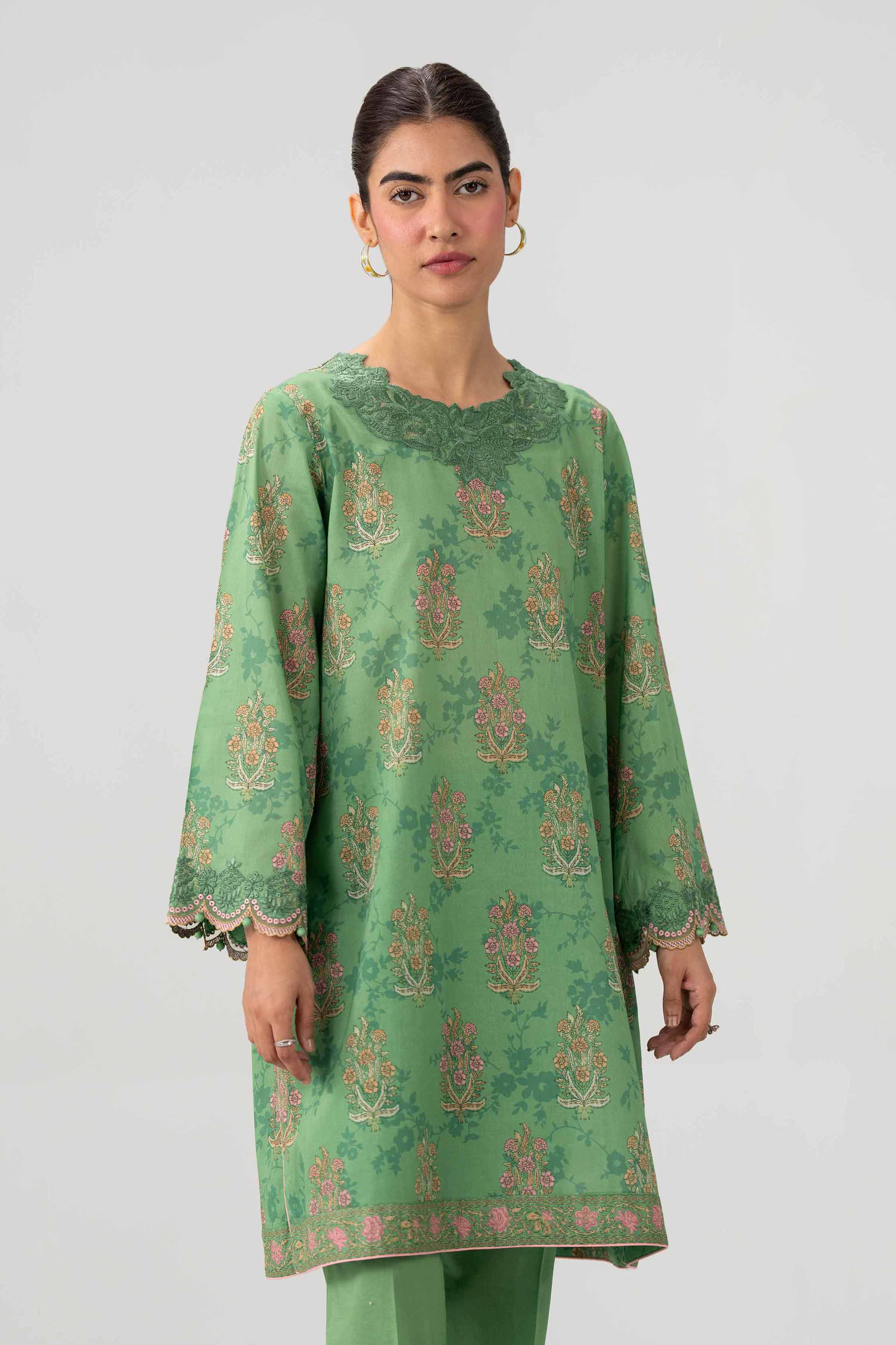 Original Nishat 2 Piece - Printed Embroidered Suit - 42602061 | Buy Online in Pakistan