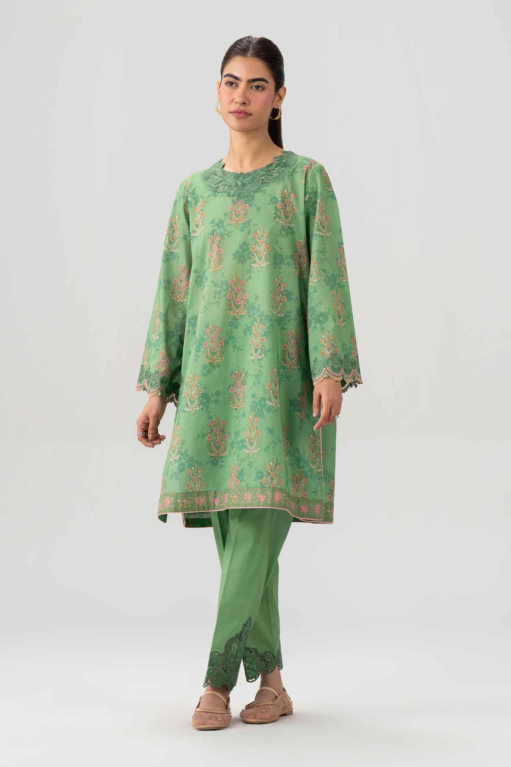 Original Nishat 2 Piece - Printed Embroidered Suit - 42602061 | Buy Online in Pakistan