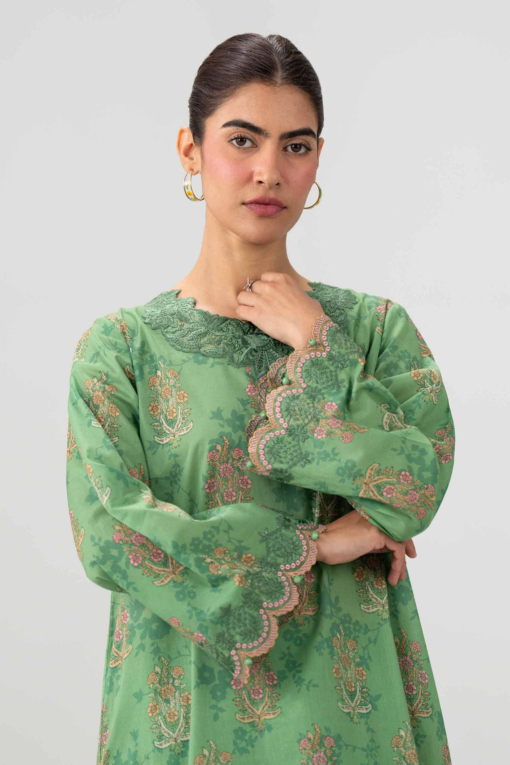 Original Nishat 2 Piece - Printed Embroidered Suit - 42602061 | Buy Online in Pakistan