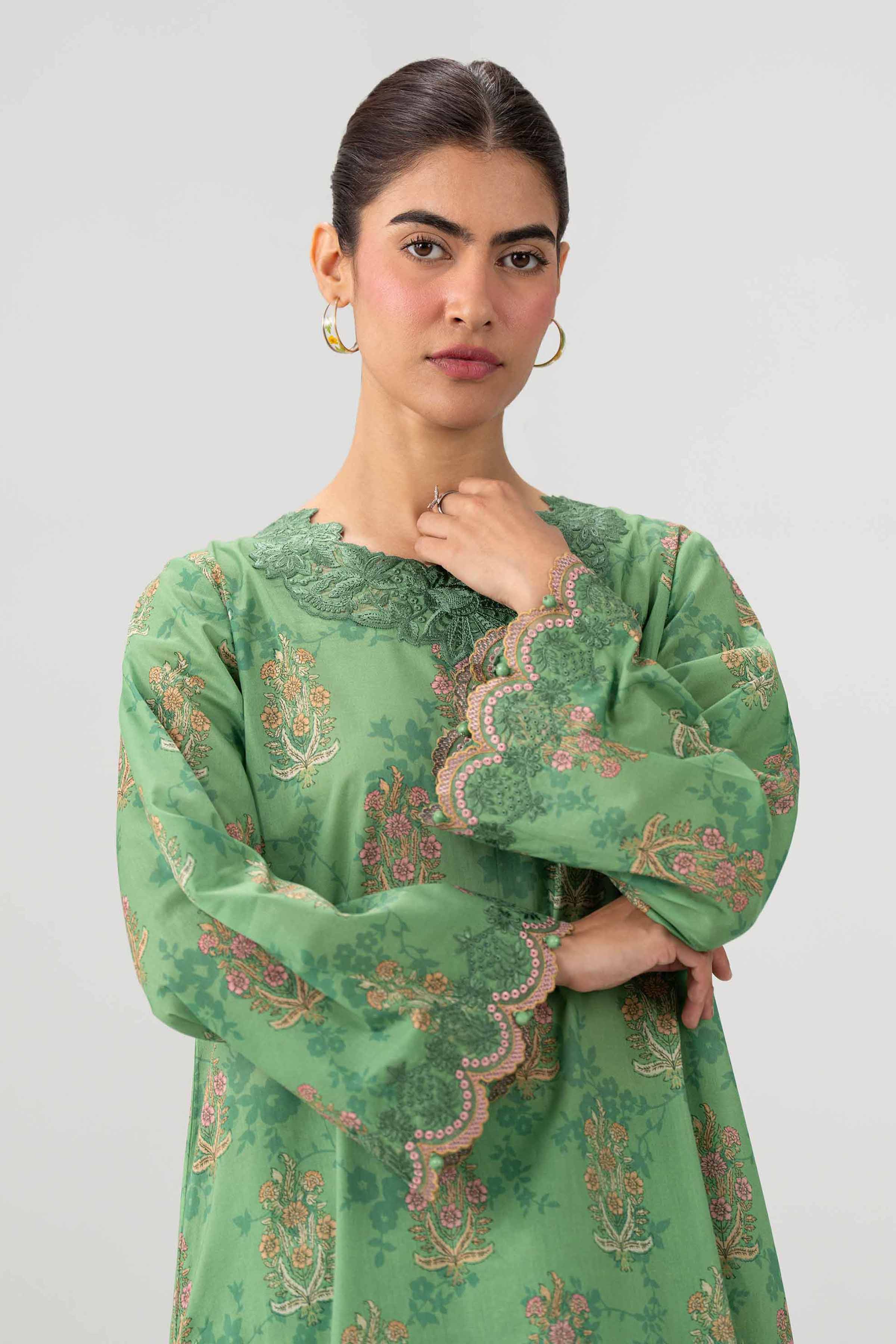 Original Nishat 2 Piece - Printed Embroidered Suit - 42602061 | Buy Online in Pakistan