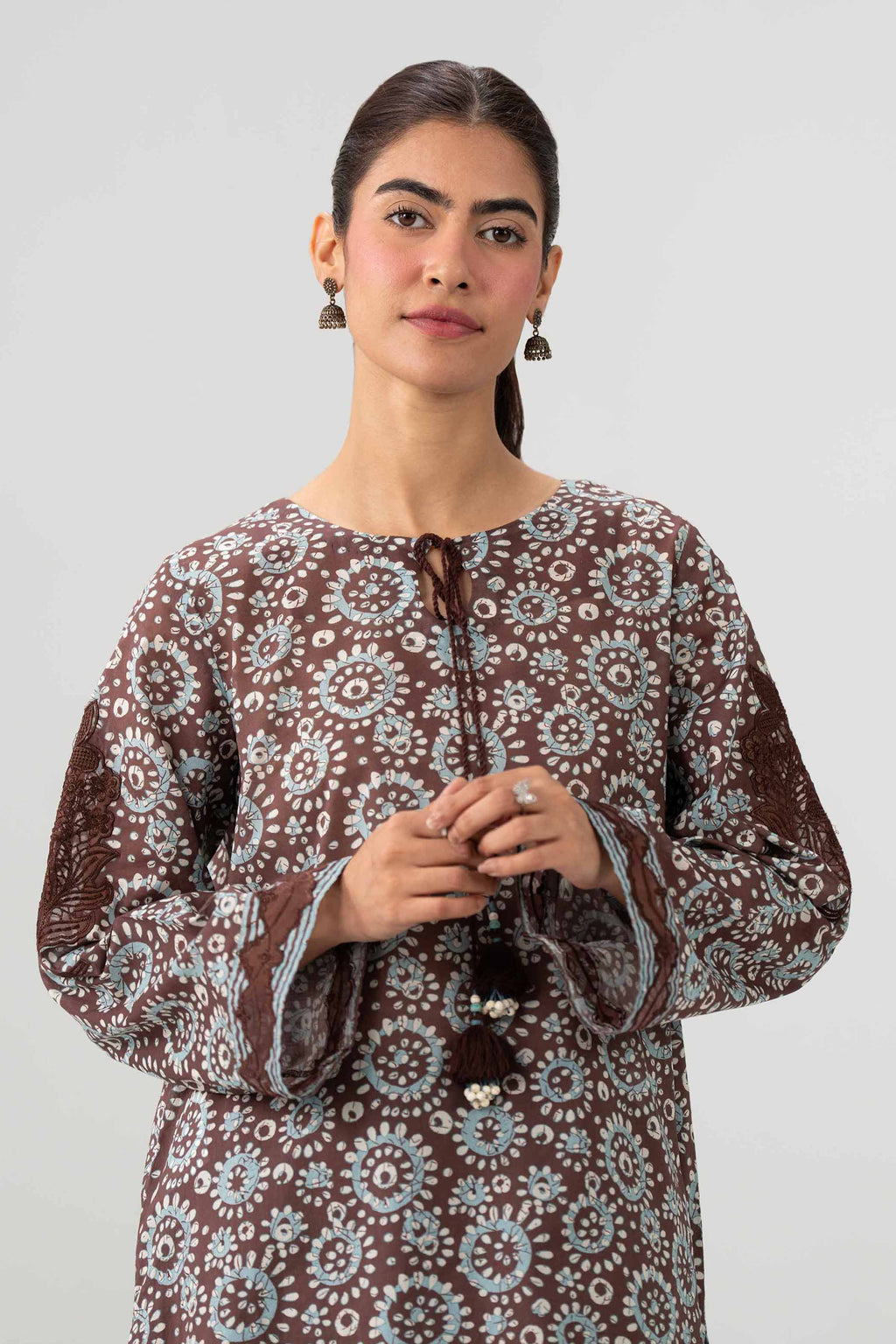 Original Nishat 2 Piece - Printed Embroidered Suit - 42602062 | Buy Online in Pakistan