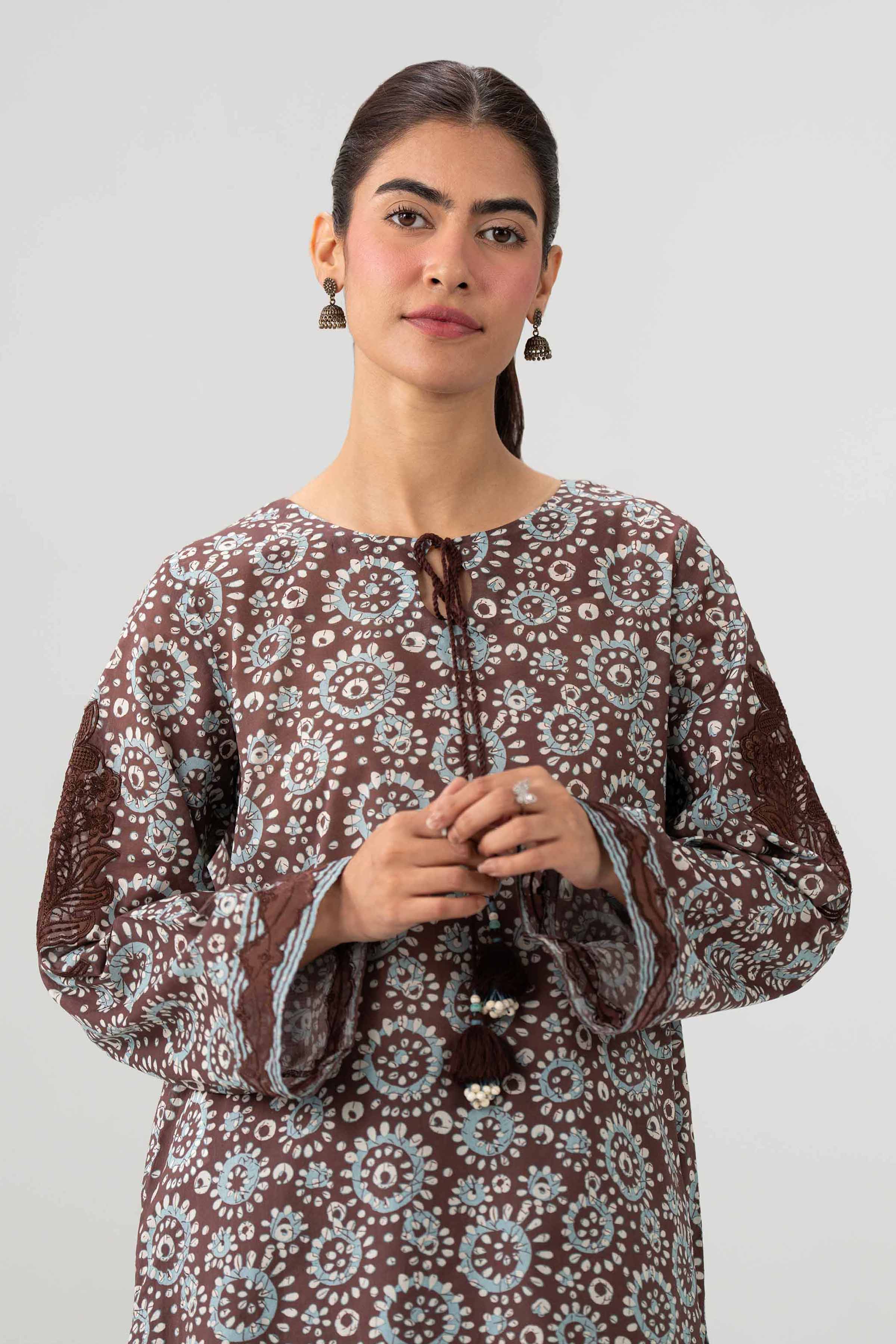 Original Nishat 2 Piece - Printed Embroidered Suit - 42602062 | Buy Online in Pakistan