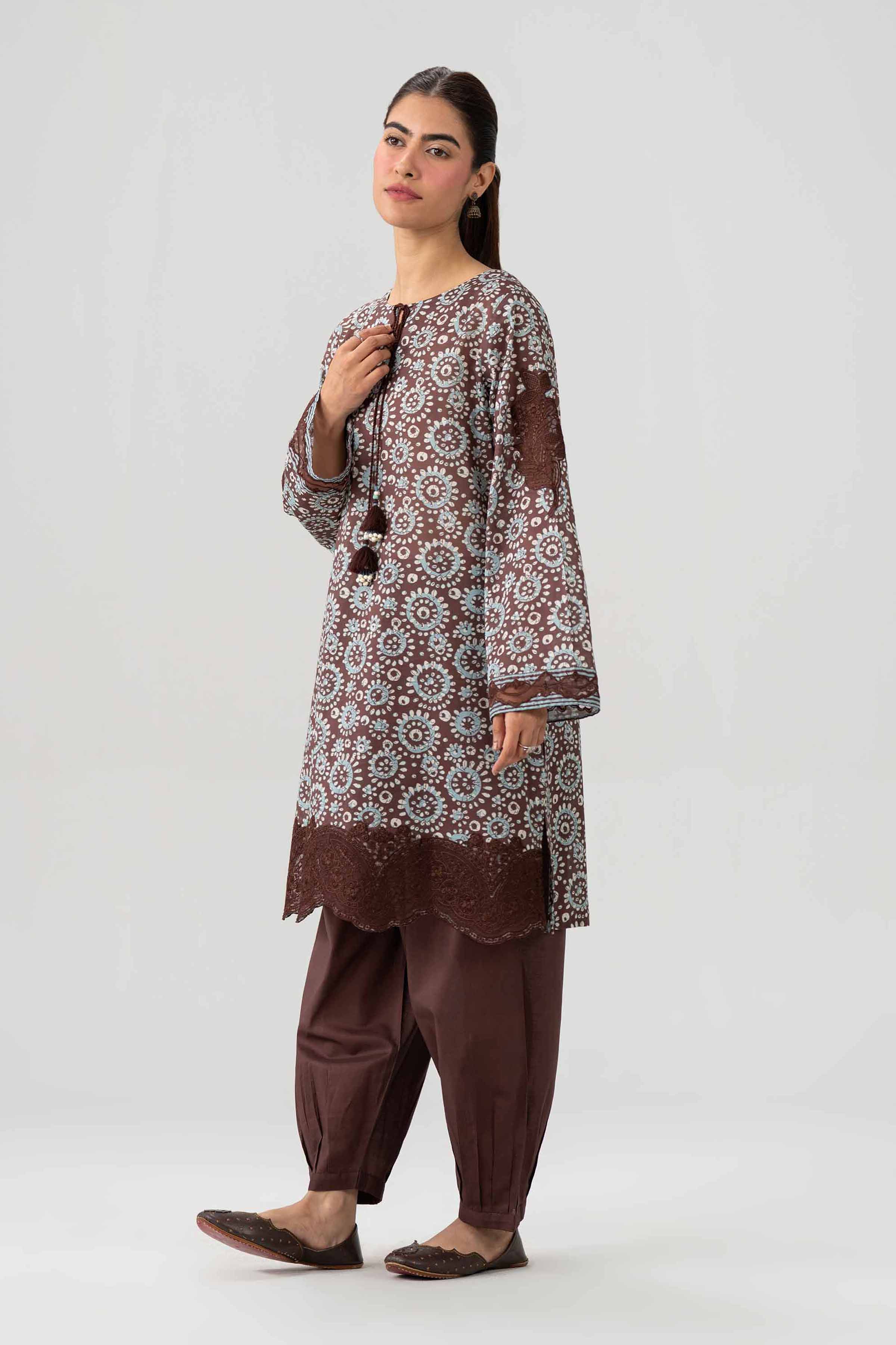 Original Nishat 2 Piece - Printed Embroidered Suit - 42602062 | Buy Online in Pakistan