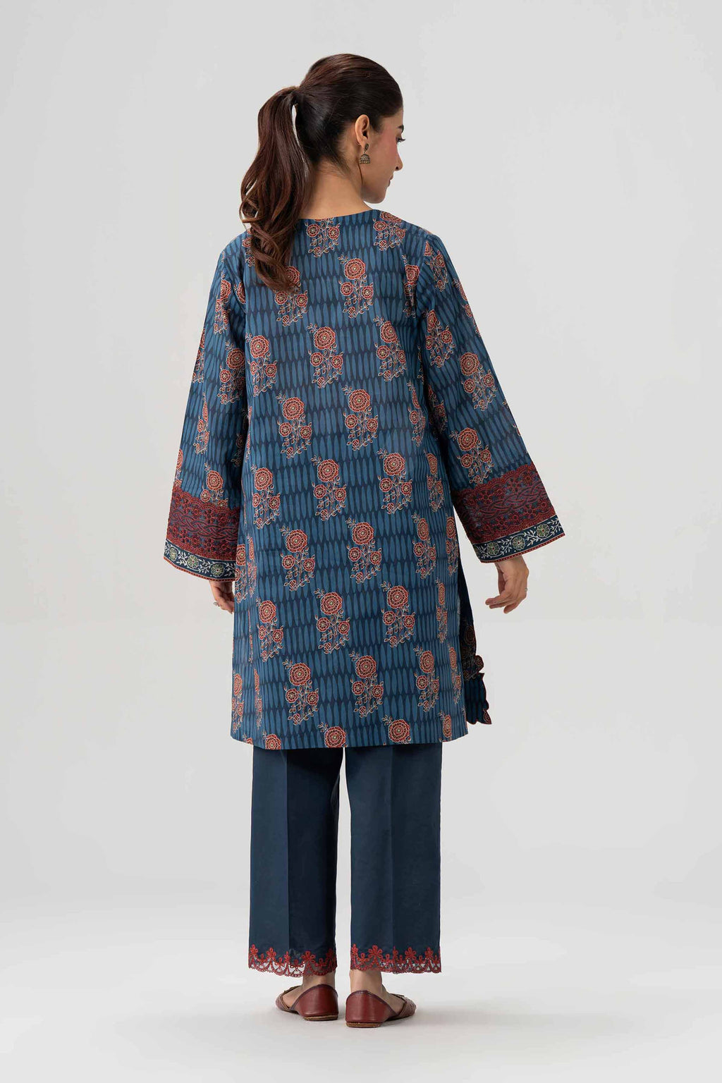 Original Nishat 2 Piece - Printed Embroidered Suit - 42602063 | Buy Online in Pakistan