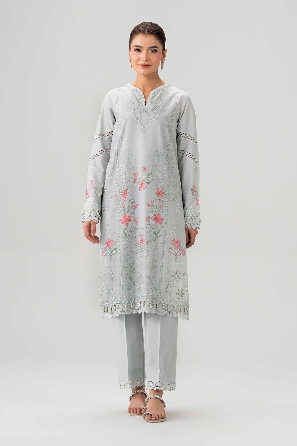 Original Nishat 2 Piece - Embroidered Suit - 42602075 | Buy Online in Pakistan