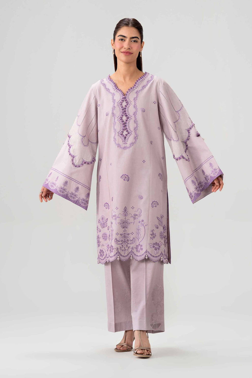 Original Nishat 2 Piece - Embroidered Suit - 42602076 | Buy Online in Pakistan