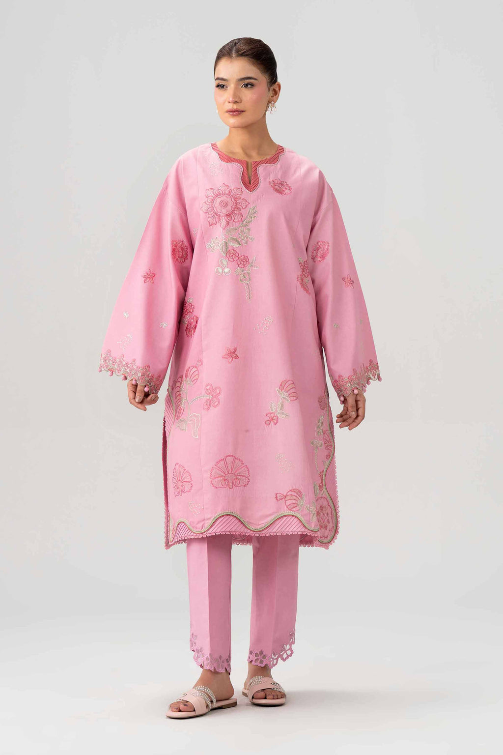 Original Nishat 2 Piece - Embroidered Suit - 42602078 | Buy Online in Pakistan