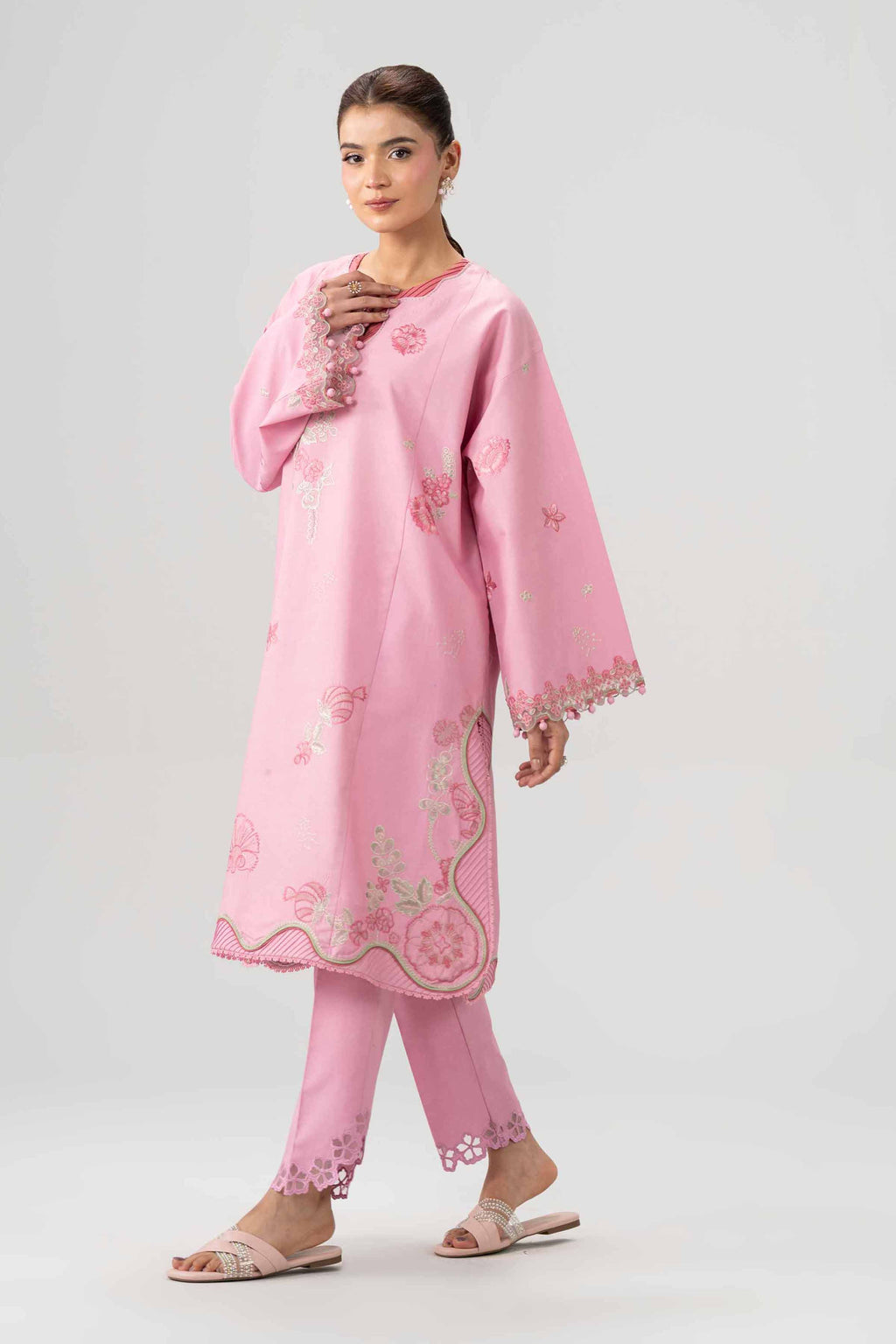 Original Nishat 2 Piece - Embroidered Suit - 42602078 | Buy Online in Pakistan