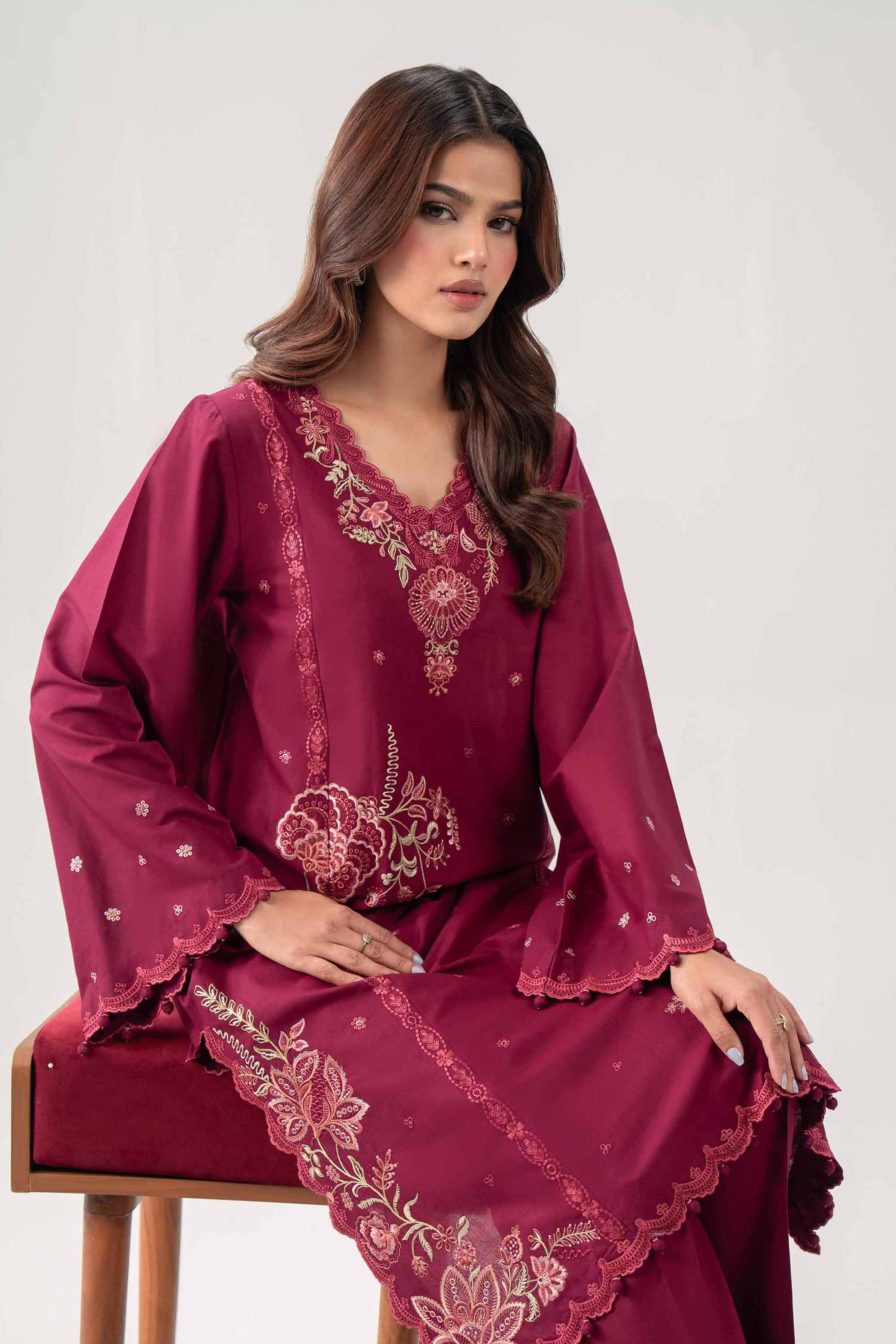 Original Nishat 2 Piece - Embroidered Suit - 42602081 | Buy Online in Pakistan